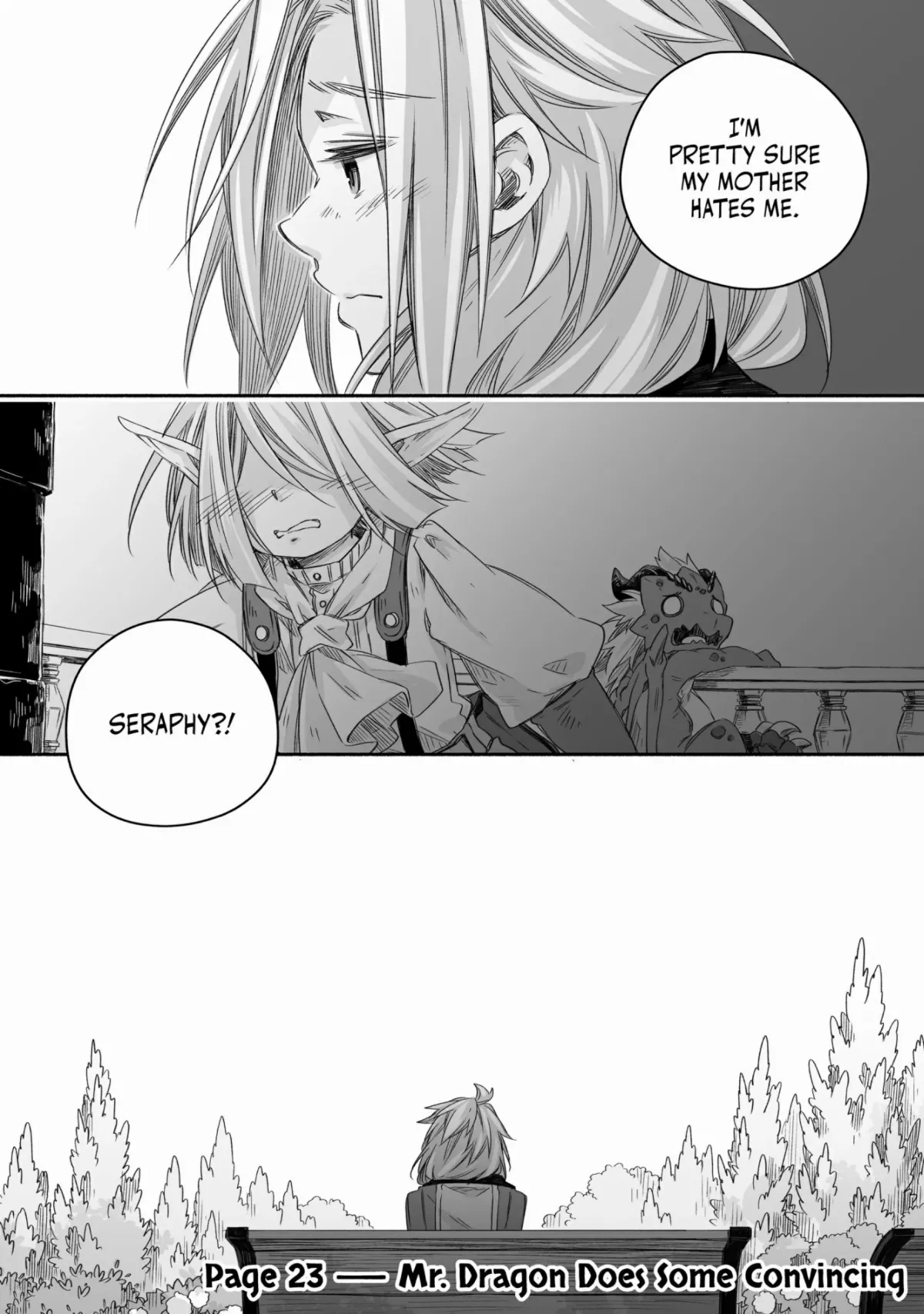 Parenting diary of the strongest dragon who suddenly became a dad ～ Cute daughter, heartwarming and growing up to be the strongest in the human world ～ Chapter 23 page 1 - 