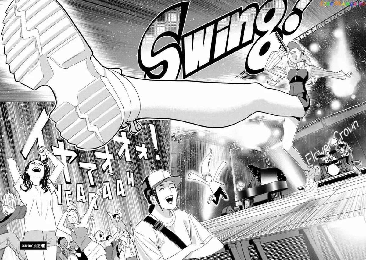 Paripi Koumei Chapter 100 page 16 - 