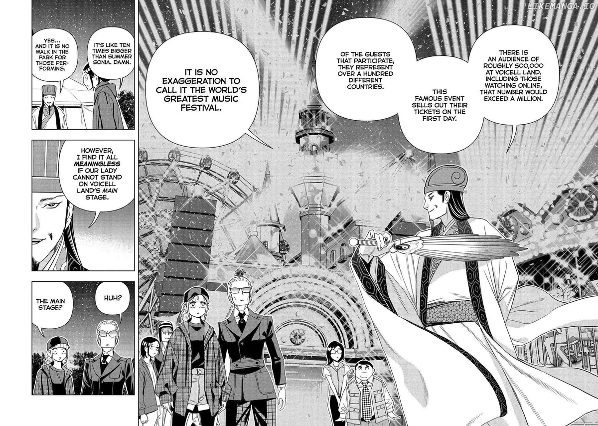 Paripi Koumei Chapter 107 page 13 - 