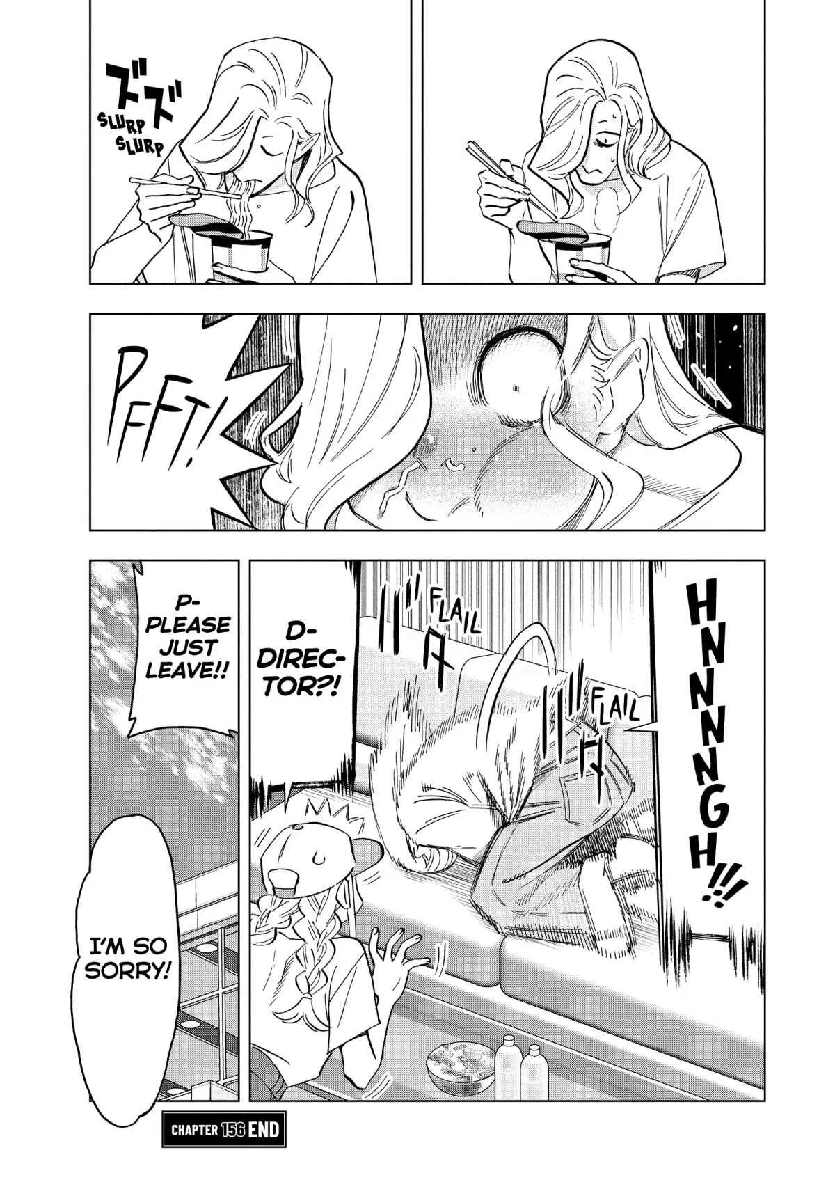 Paripi Koumei Chapter 156 page 21 - 