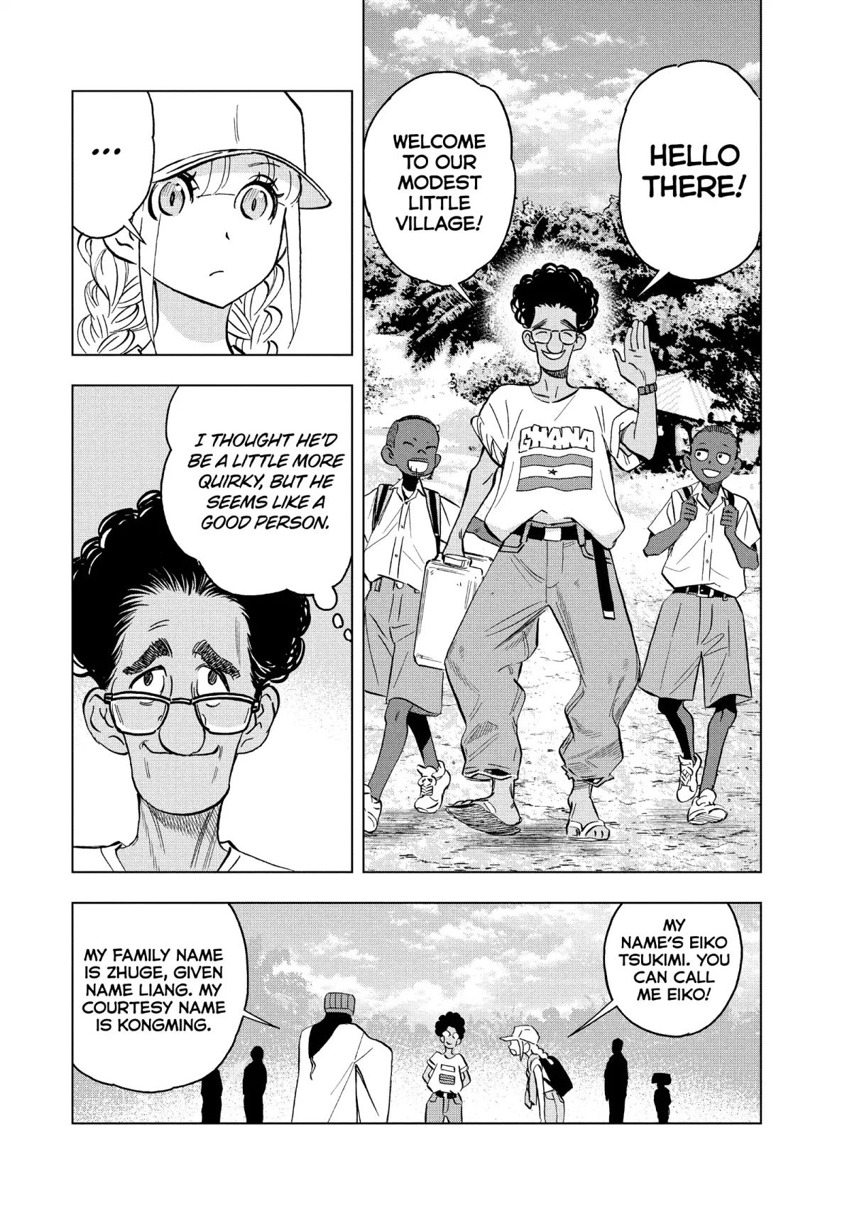 Paripi Koumei Chapter 158 page 8 - 