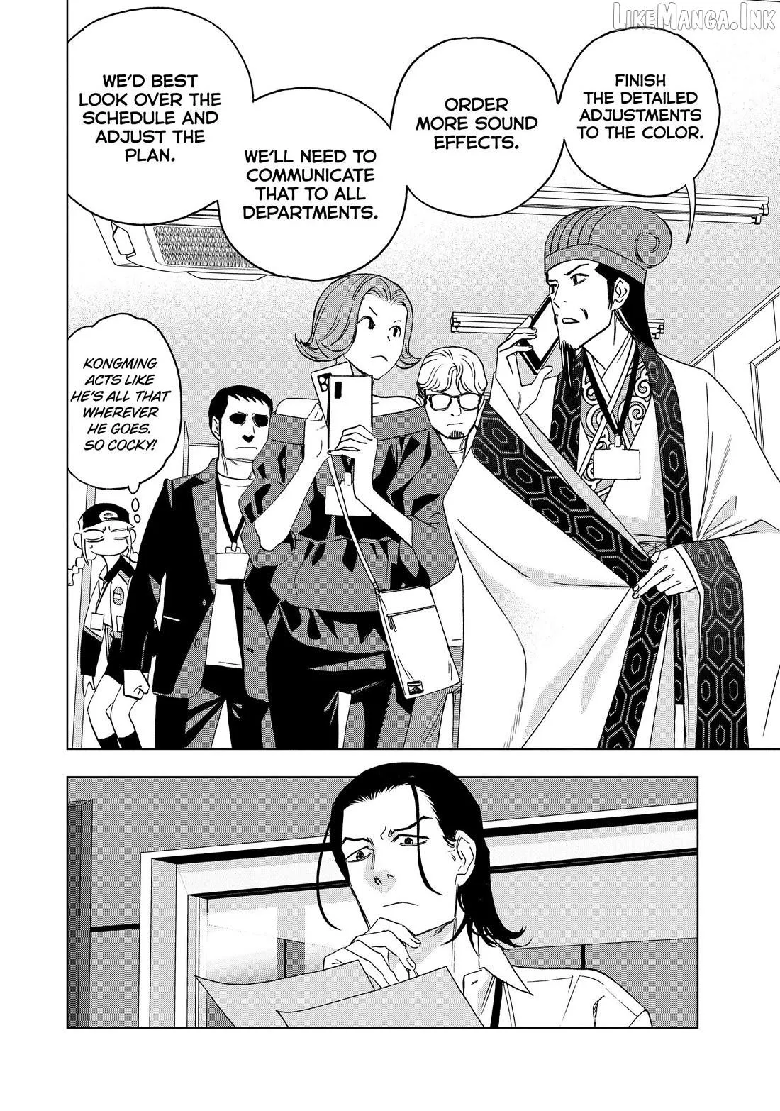 Paripi Koumei Chapter 164 page 8 - 