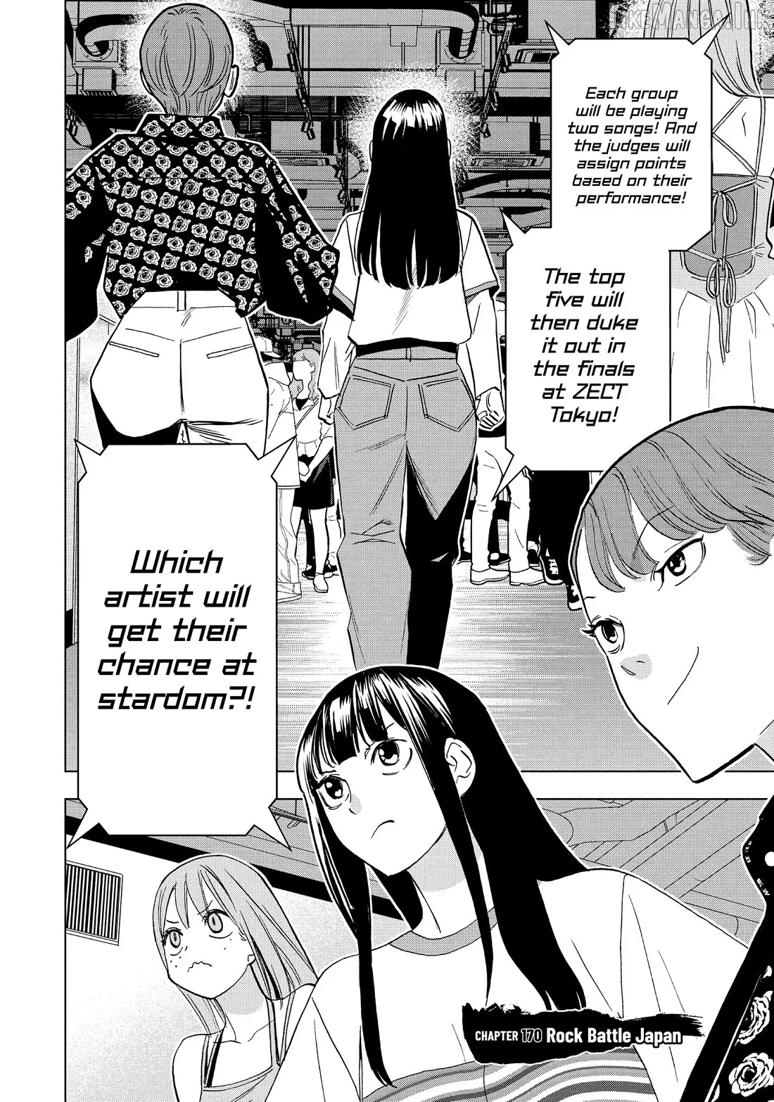 Paripi Koumei Chapter 170 page 2 - 