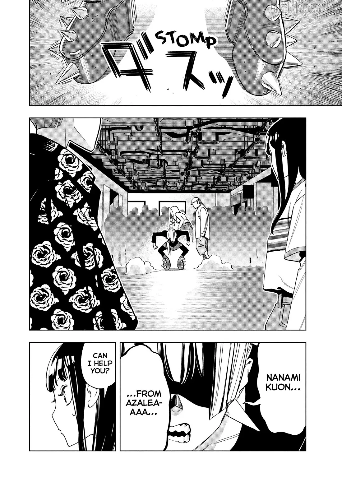 Paripi Koumei Chapter 170 page 8 - 
