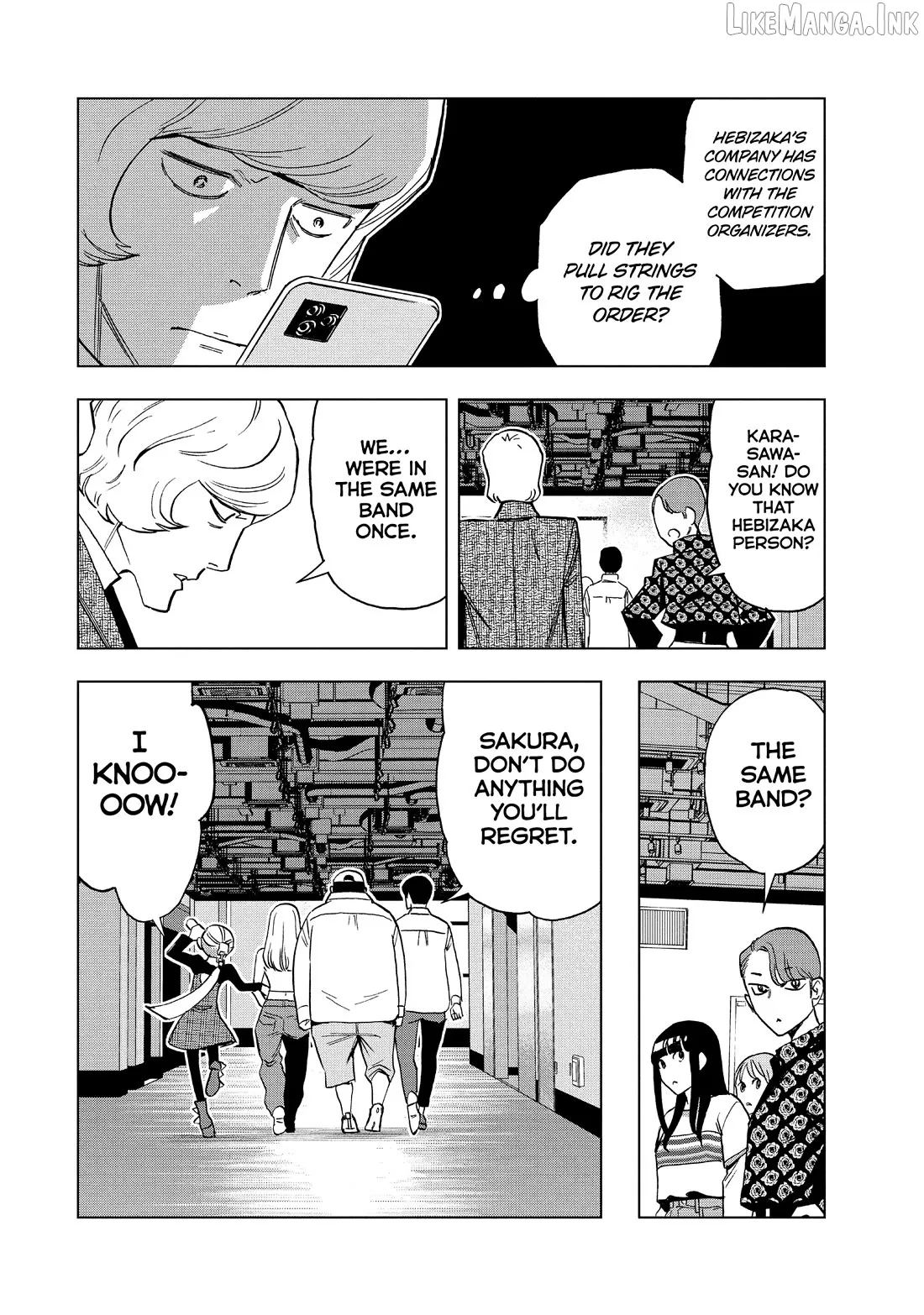 Paripi Koumei Chapter 170 page 10 - 
