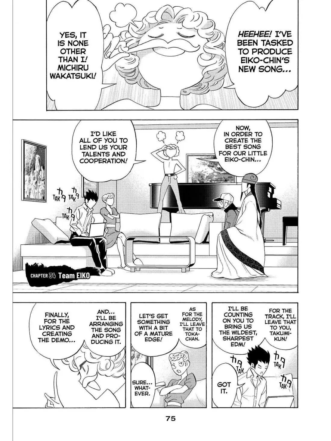 Paripi Koumei Chapter 34 page 1 - 