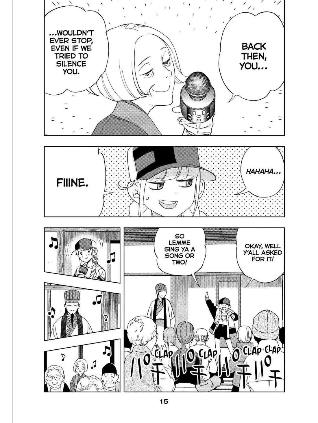 Paripi Koumei Chapter 38 page 16 - 