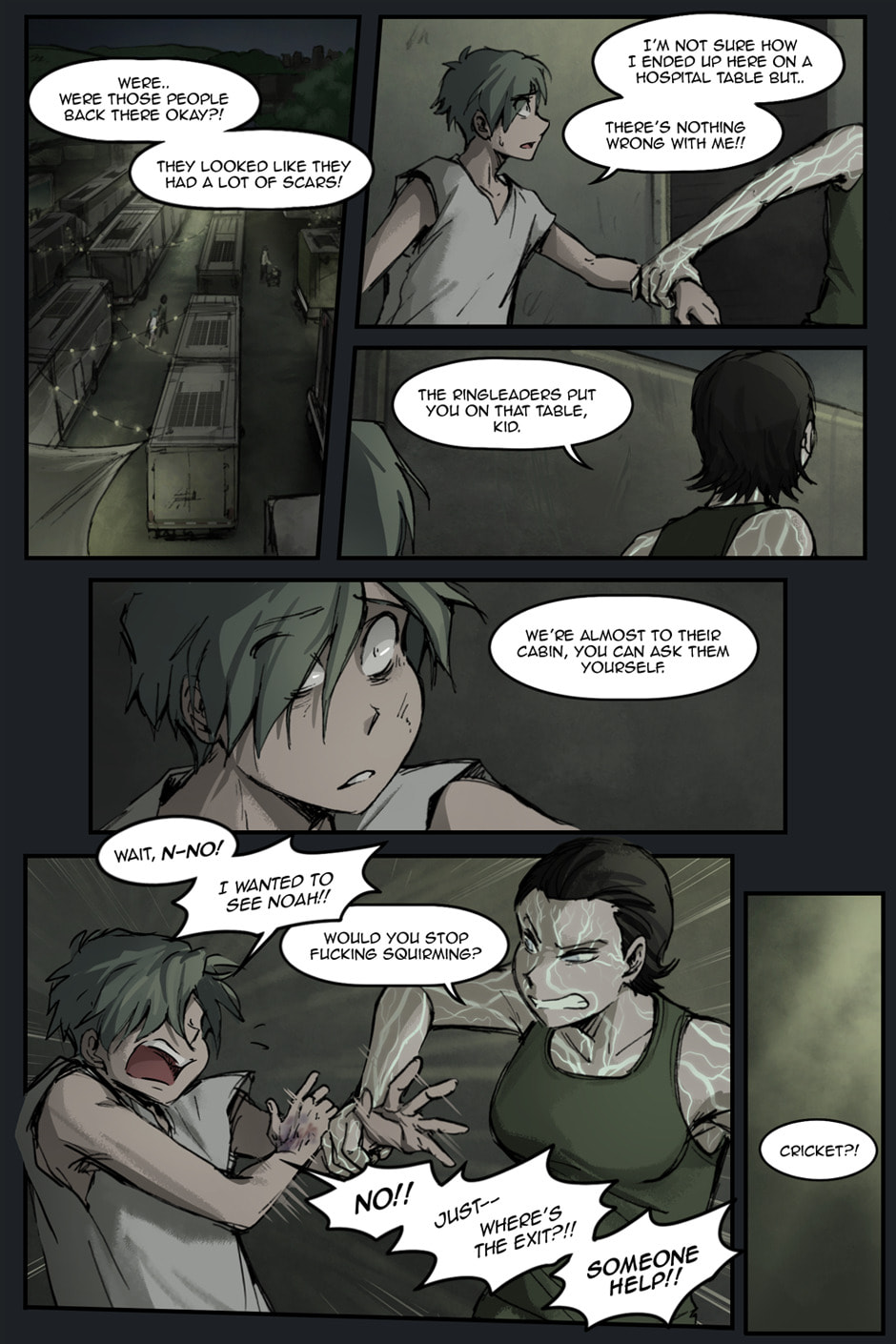 Patchwork Girl Chapter 2.3 page 1 - 