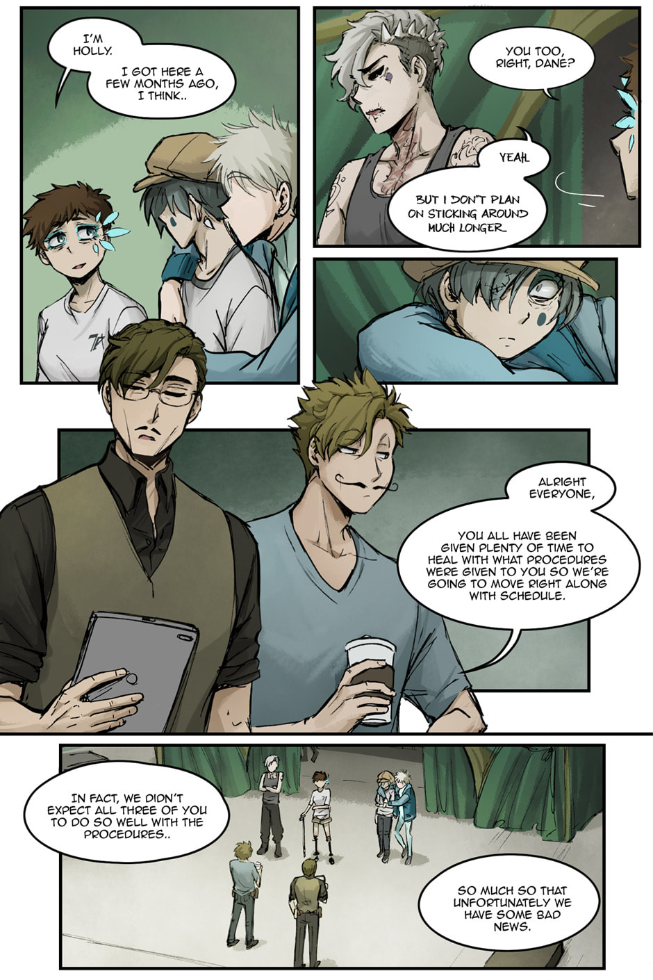 Patchwork Girl Chapter 3.2 page 1 - 