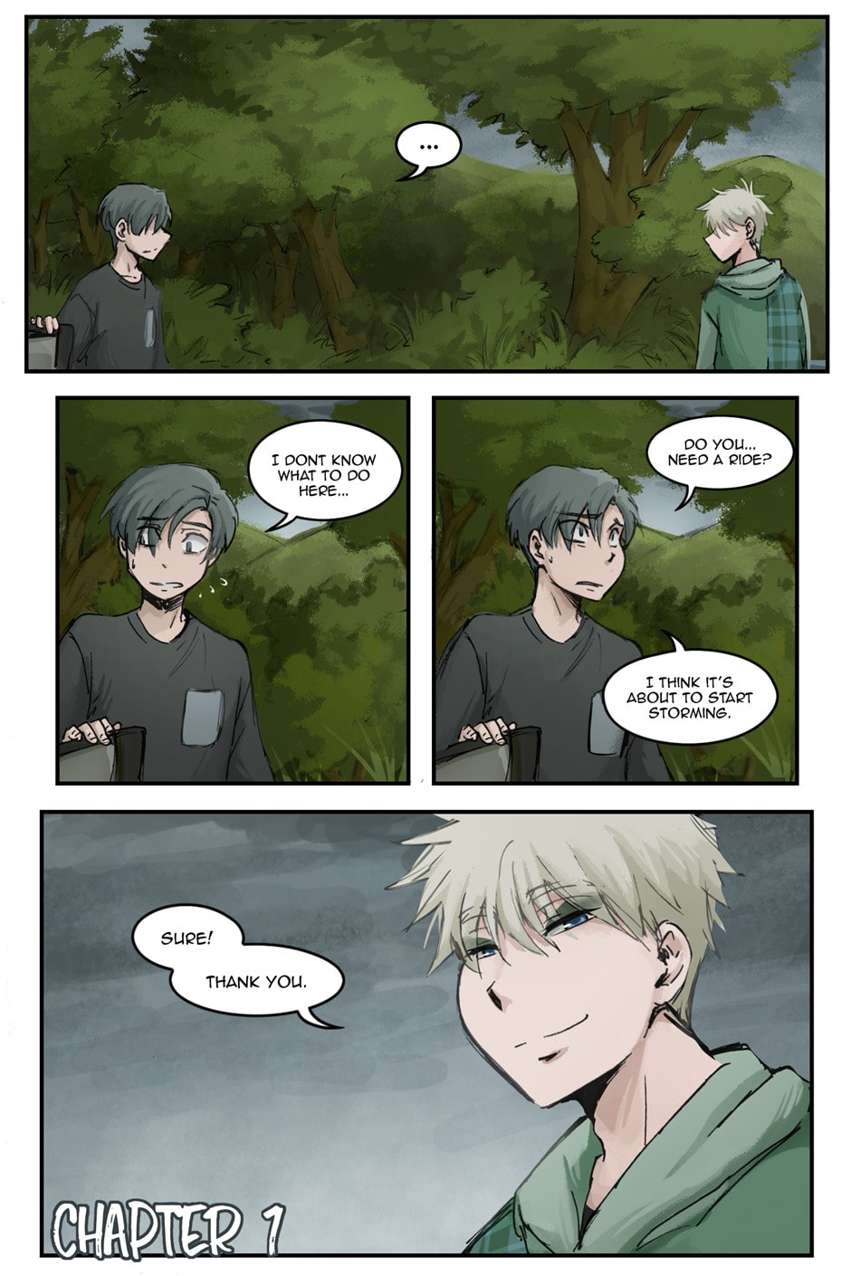 Patchwork Girl Chapter 5 page 1 - 