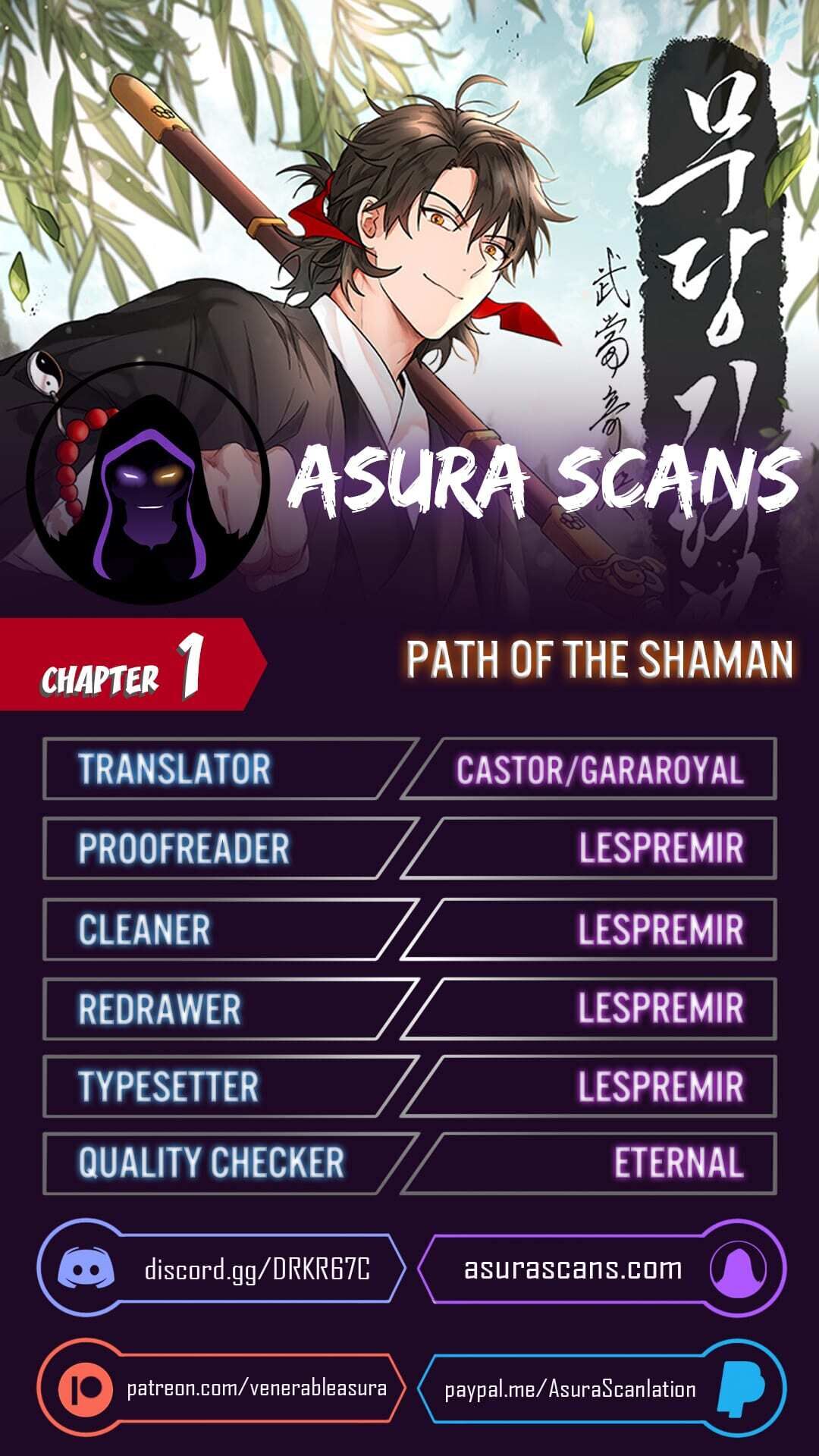 Path of the Shaman Chapter 1 page 1 - 