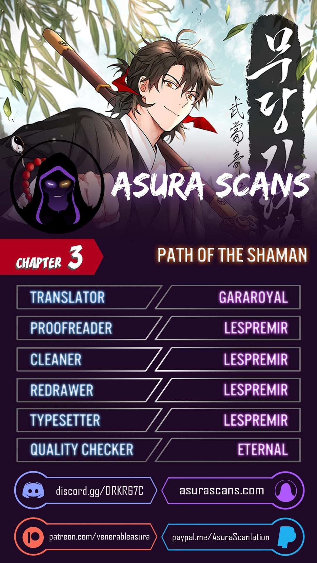 Path of the Shaman Chapter 3 page 1 - 