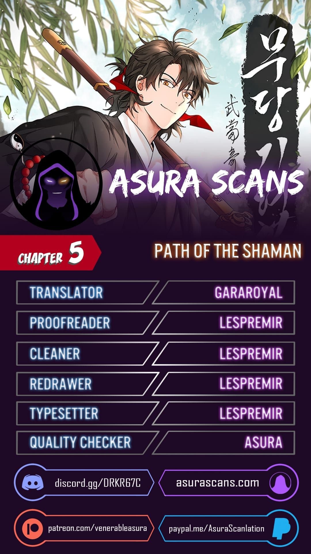 Path of the Shaman Chapter 5 page 1 - 