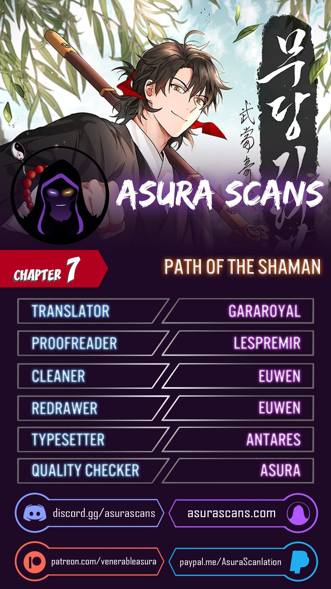 Path of the Shaman Chapter 7 page 1 - 