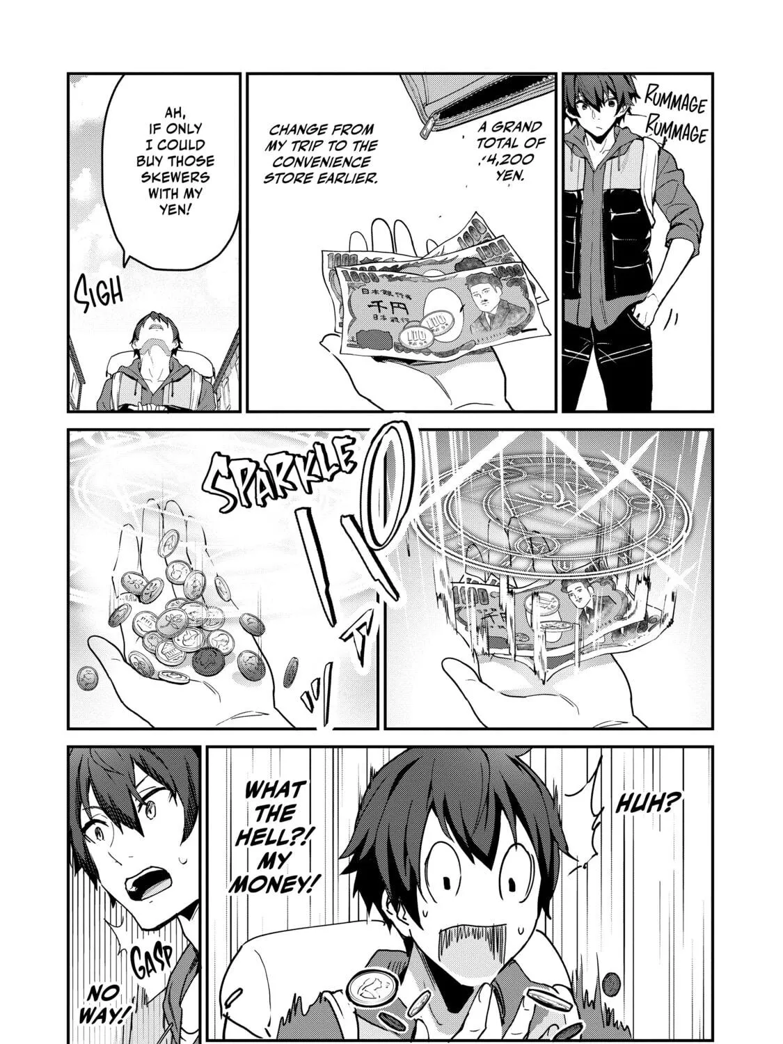 Peddler in Another World: I Can Go Back to My World Whenever I Want (Manga) Chapter 1 page 35 - 