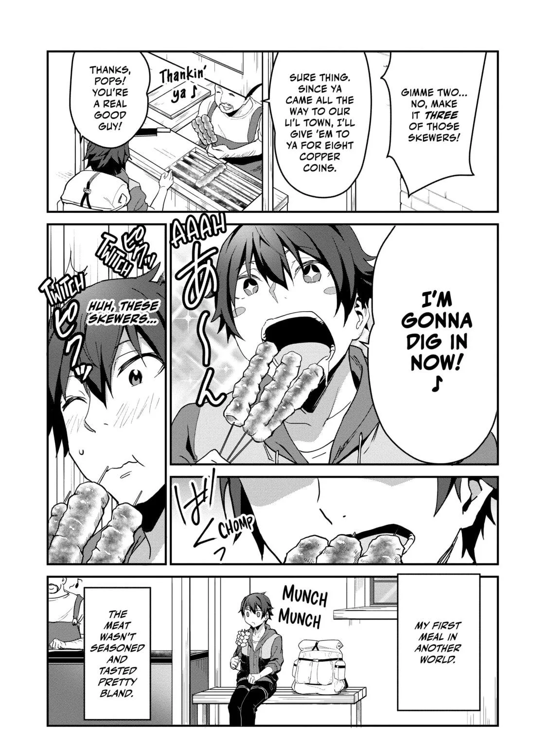 Peddler in Another World: I Can Go Back to My World Whenever I Want (Manga) Chapter 1 page 39 - 