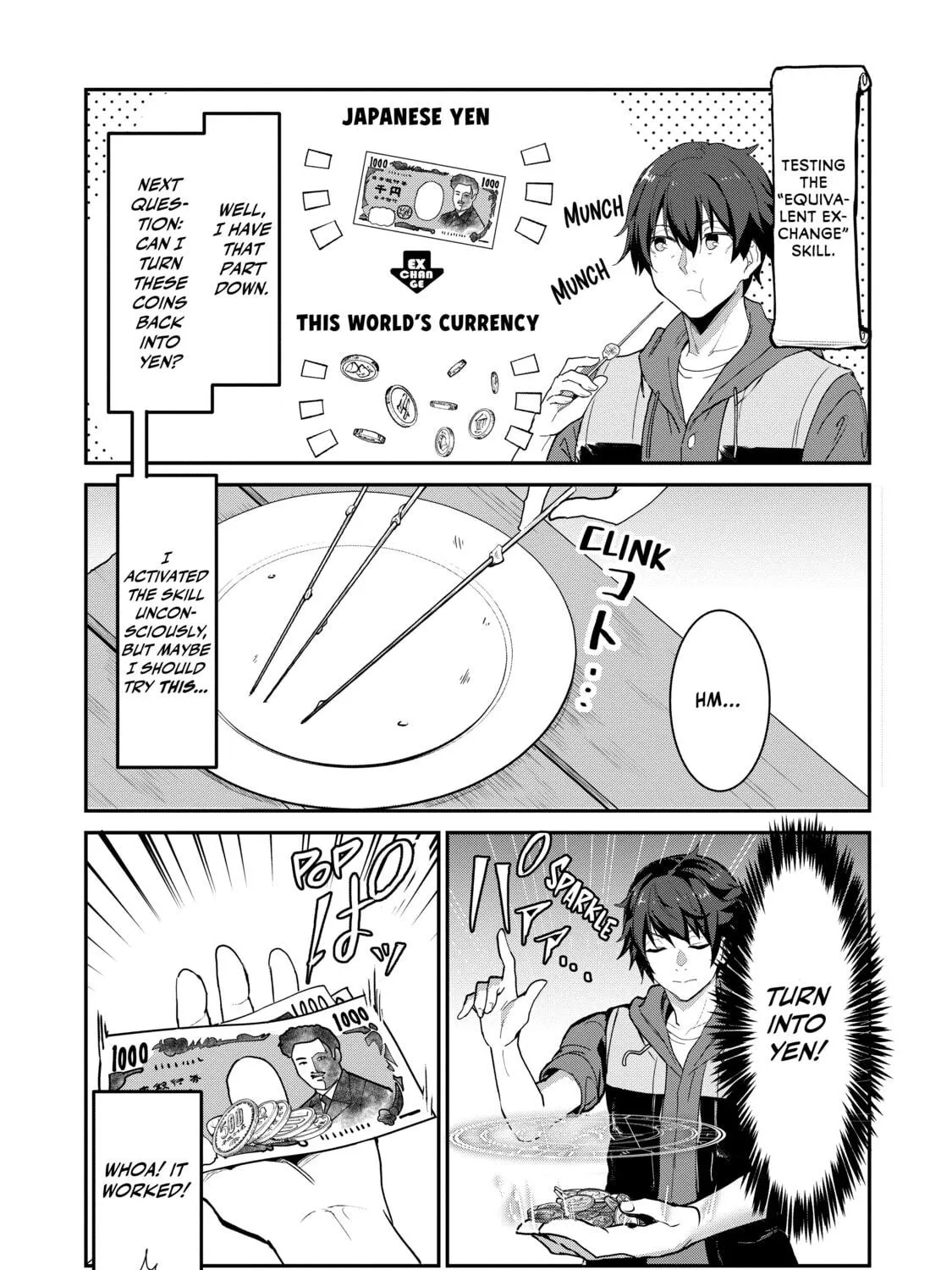 Peddler in Another World: I Can Go Back to My World Whenever I Want (Manga) Chapter 1 page 41 - 