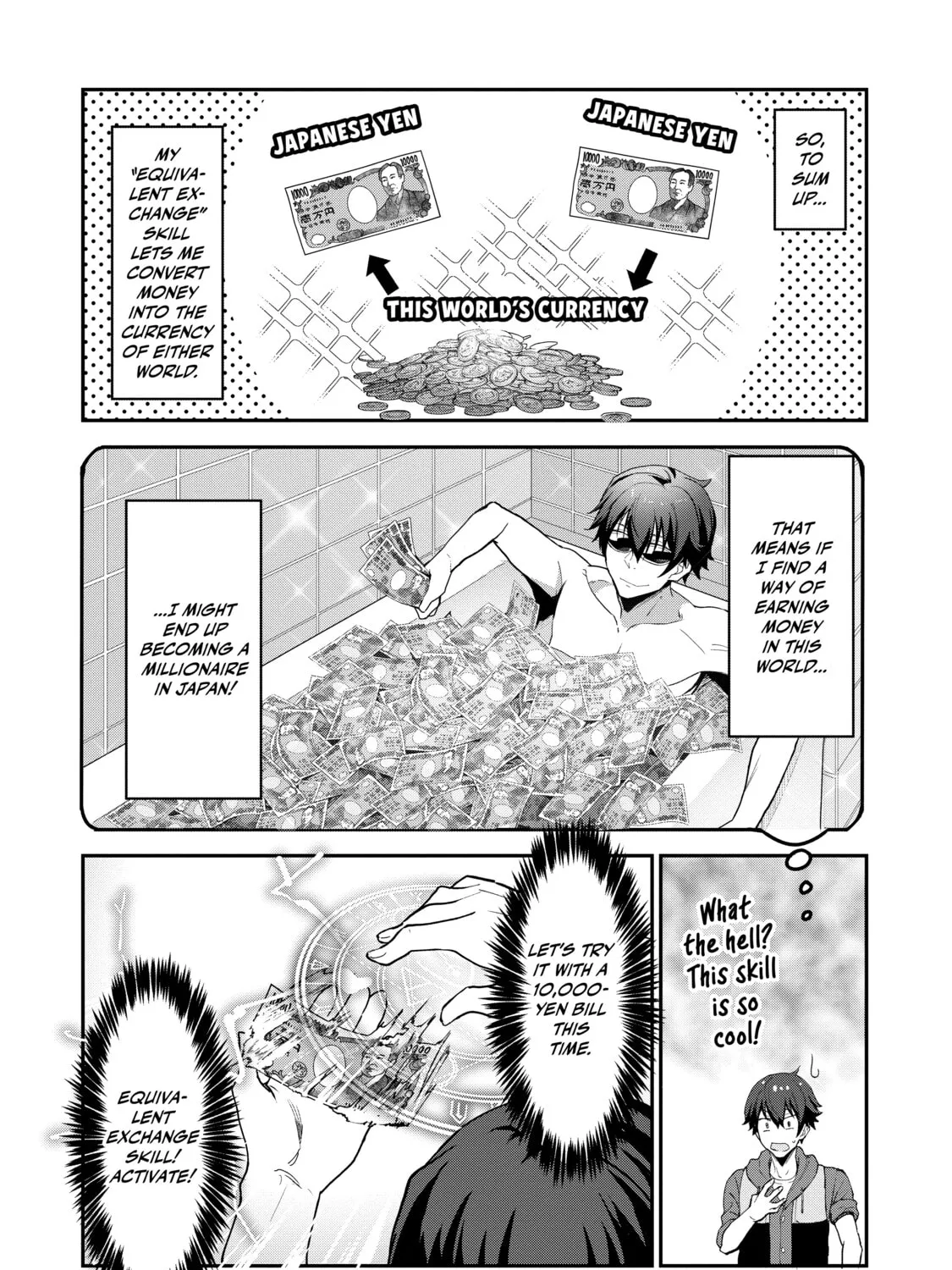 Peddler in Another World: I Can Go Back to My World Whenever I Want (Manga) Chapter 1 page 43 - 