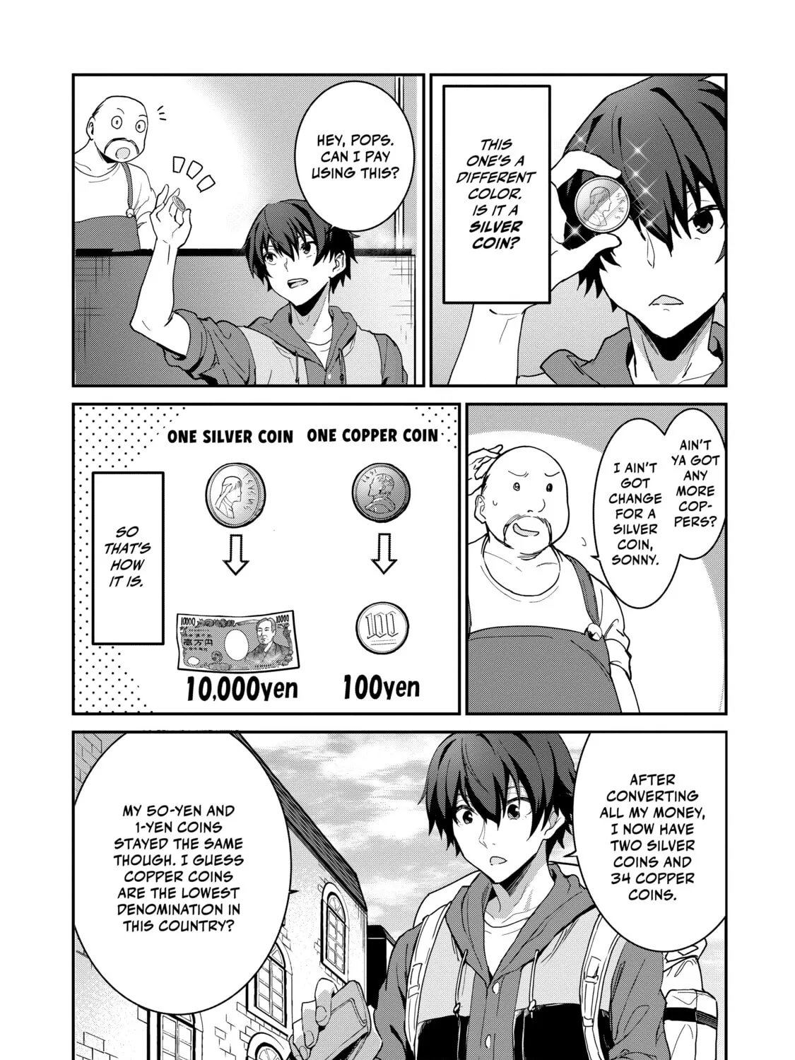 Peddler in Another World: I Can Go Back to My World Whenever I Want (Manga) Chapter 1 page 45 - 