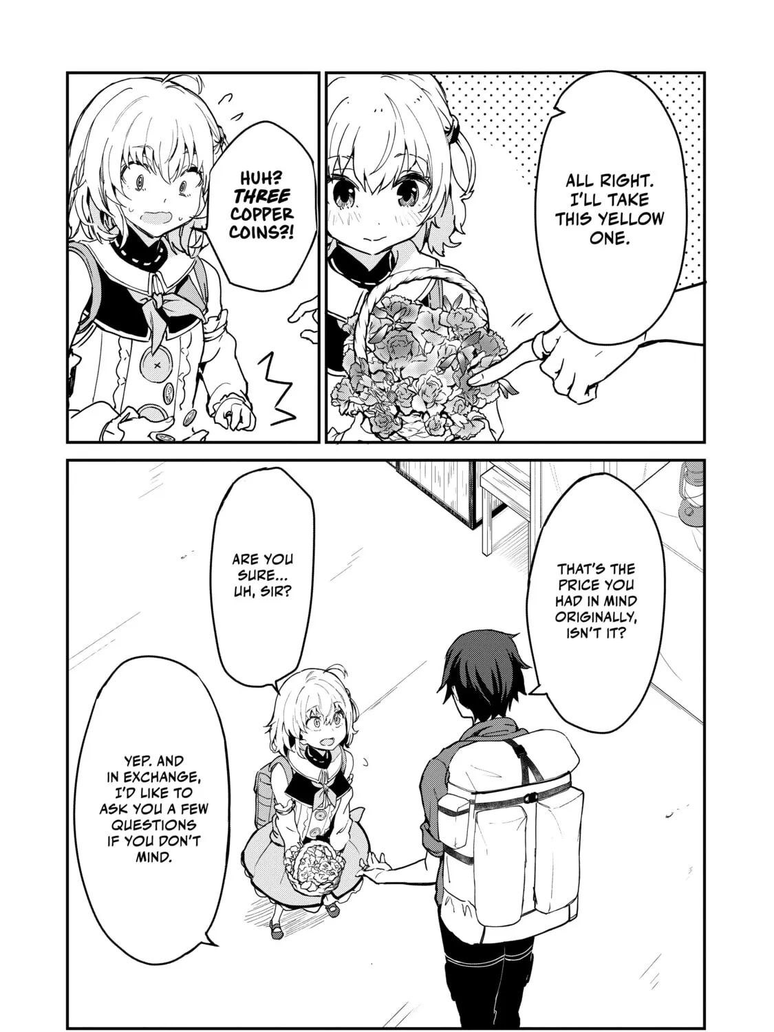 Peddler in Another World: I Can Go Back to My World Whenever I Want (Manga) Chapter 1 page 55 - 