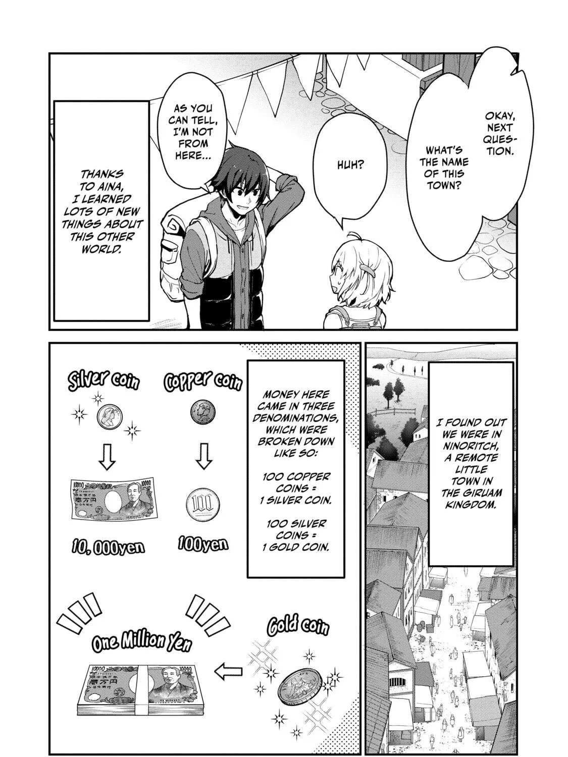 Peddler in Another World: I Can Go Back to My World Whenever I Want (Manga) Chapter 1 page 59 - 