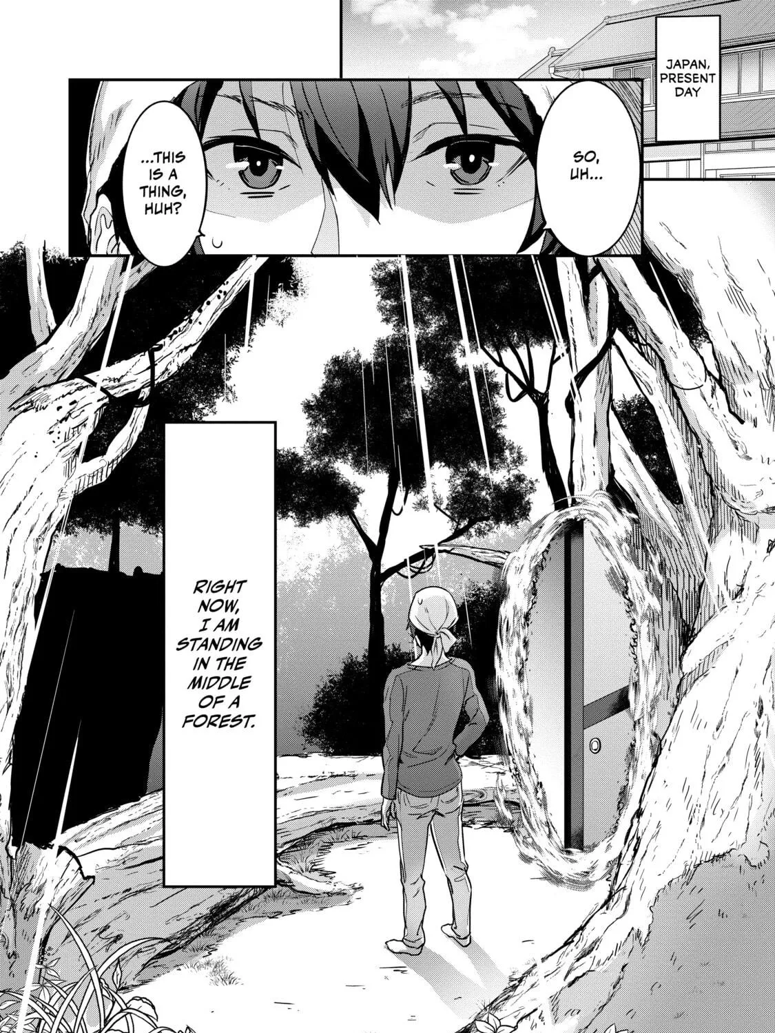Peddler in Another World: I Can Go Back to My World Whenever I Want (Manga) Chapter 1 page 9 - 