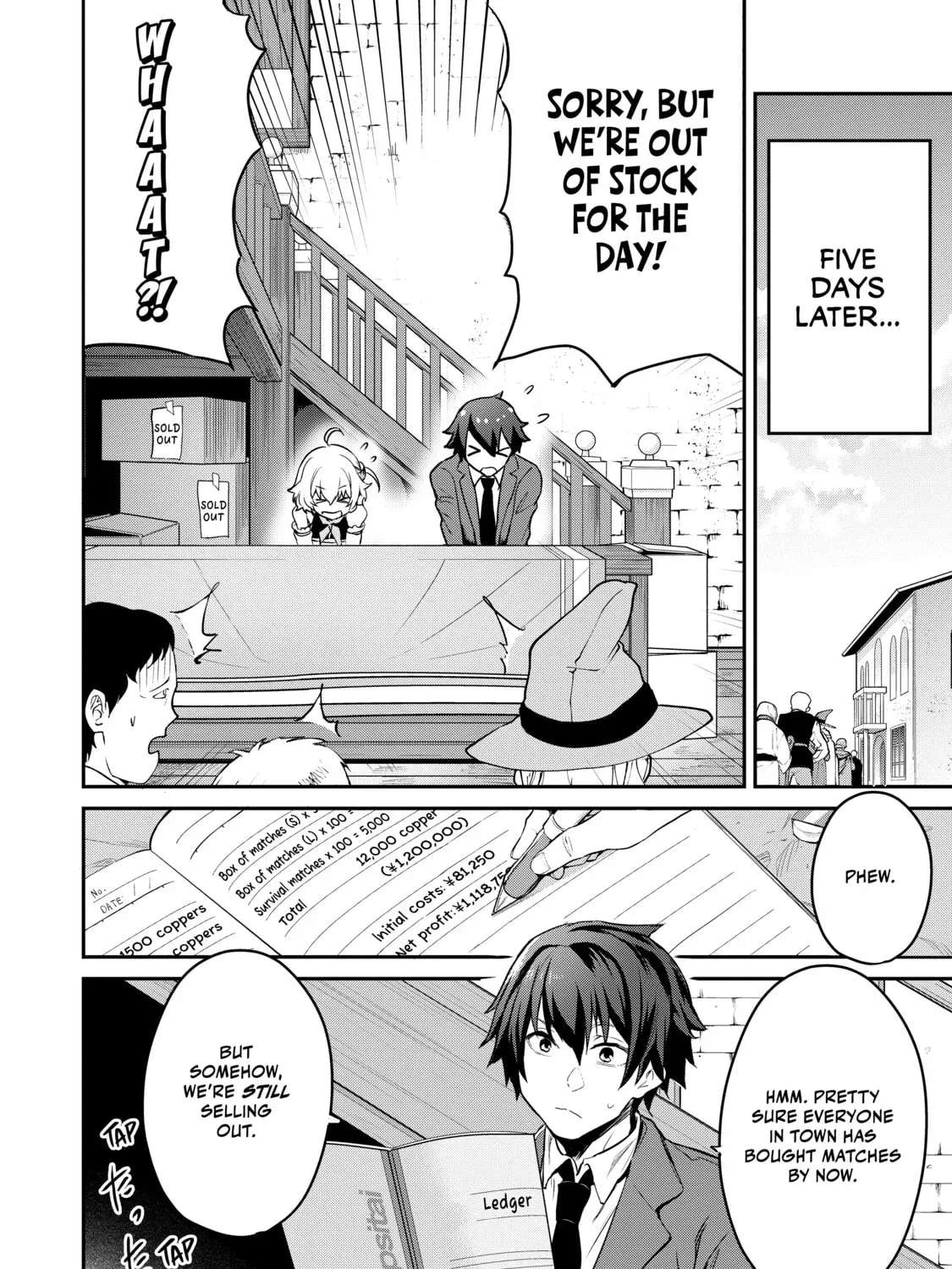 Peddler in Another World: I Can Go Back to My World Whenever I Want (Manga) Chapter 108 page 35 - 