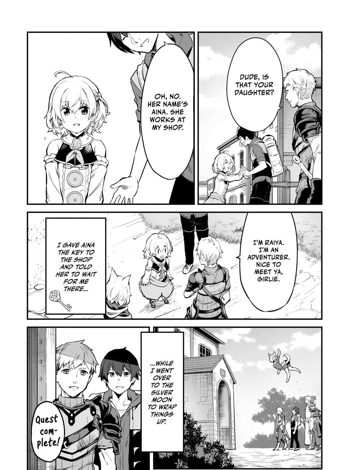 Peddler in Another World: I Can Go Back to My World Whenever I Want (Manga) Chapter 12 page 35 - 
