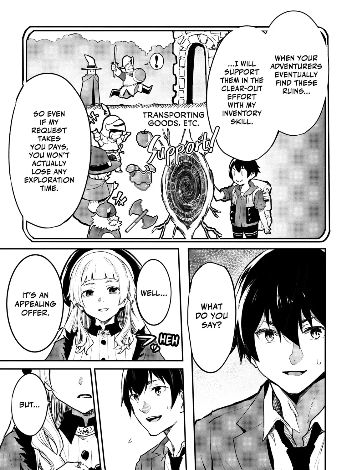 Peddler in Another World: I Can Go Back to My World Whenever I Want (Manga) Chapter 32 page 33 - 