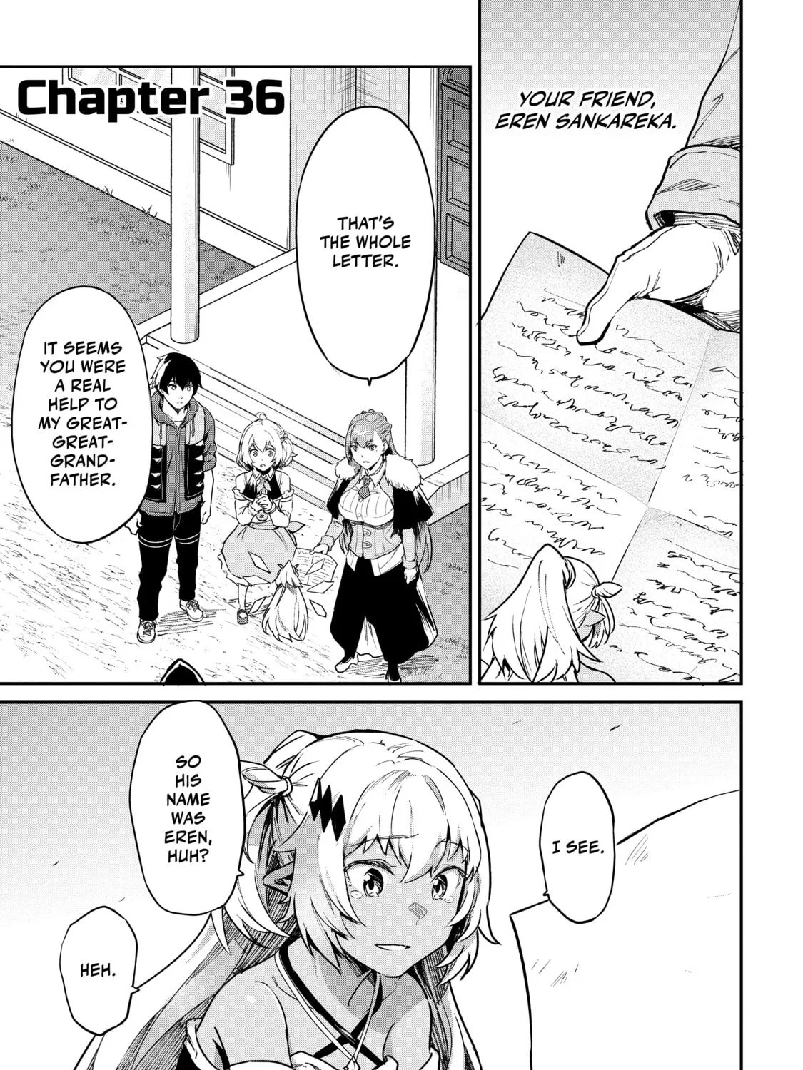 Peddler in Another World: I Can Go Back to My World Whenever I Want (Manga) Chapter 36 page 1 - 
