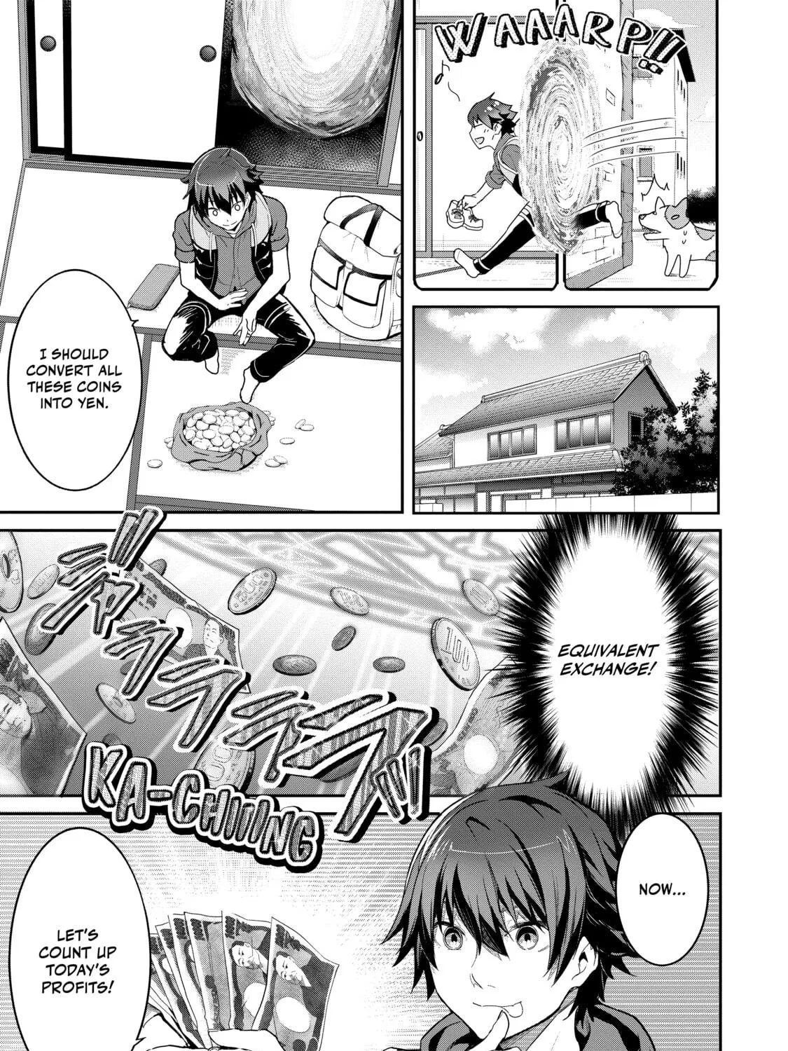 Peddler in Another World: I Can Go Back to My World Whenever I Want (Manga) Chapter 4 page 5 - 