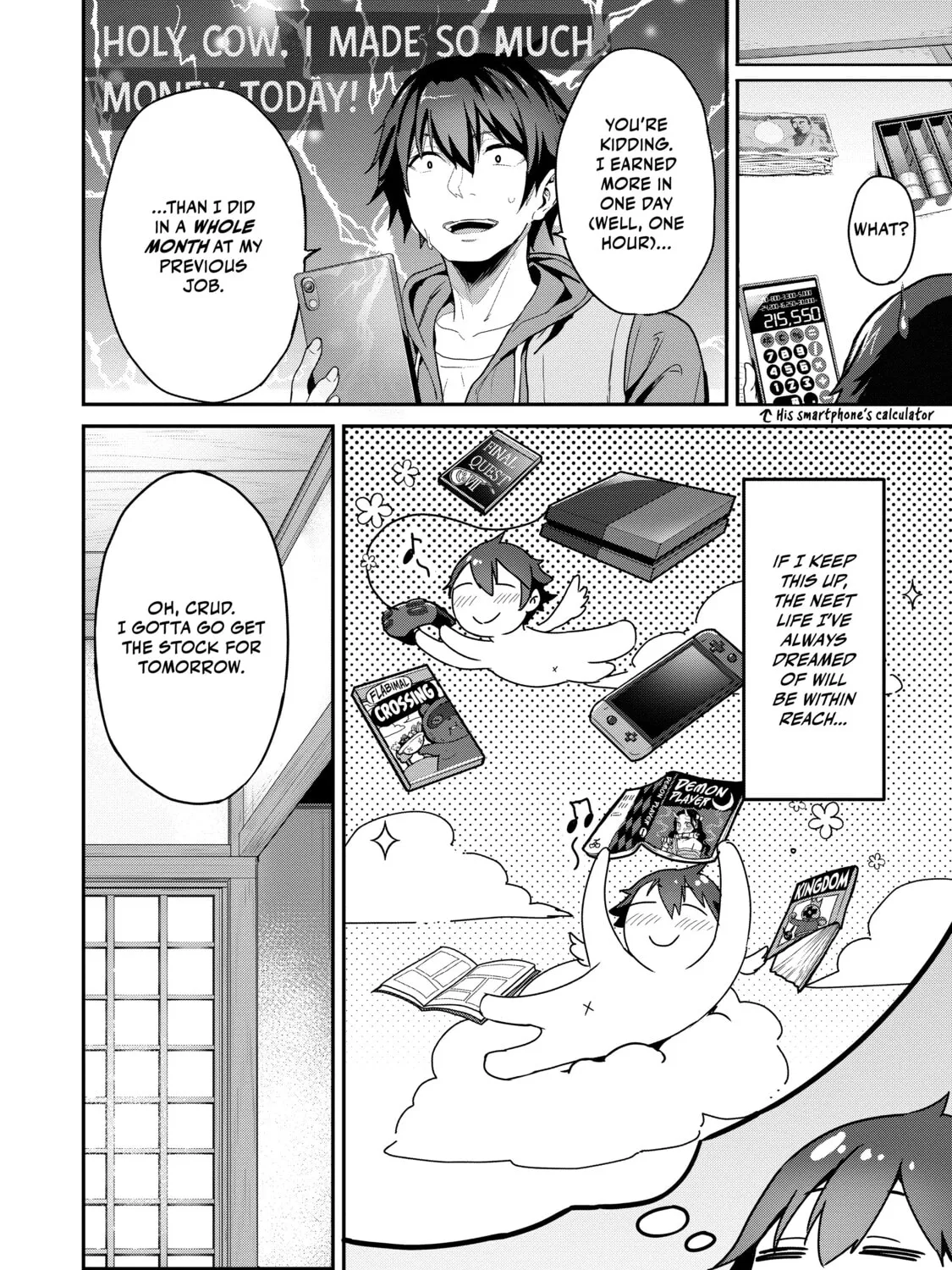 Peddler in Another World: I Can Go Back to My World Whenever I Want (Manga) Chapter 4 page 7 - 