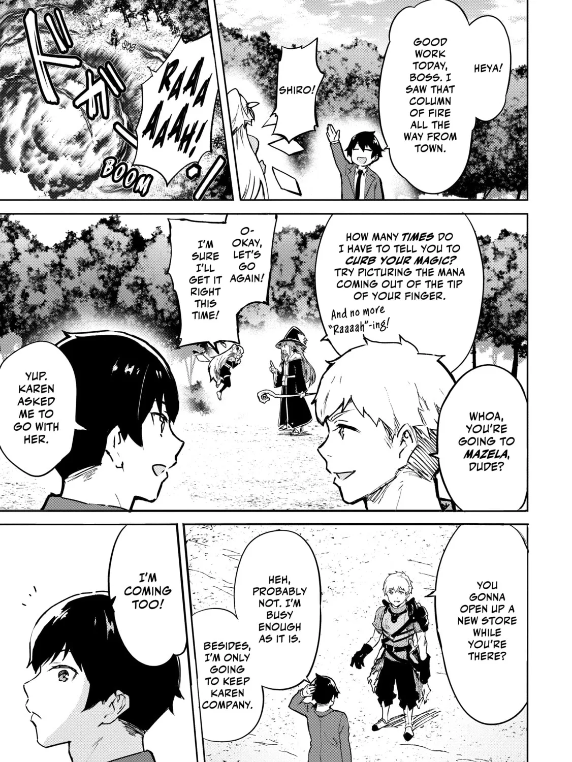 Peddler in Another World: I Can Go Back to My World Whenever I Want (Manga) Chapter 41 page 7 - 