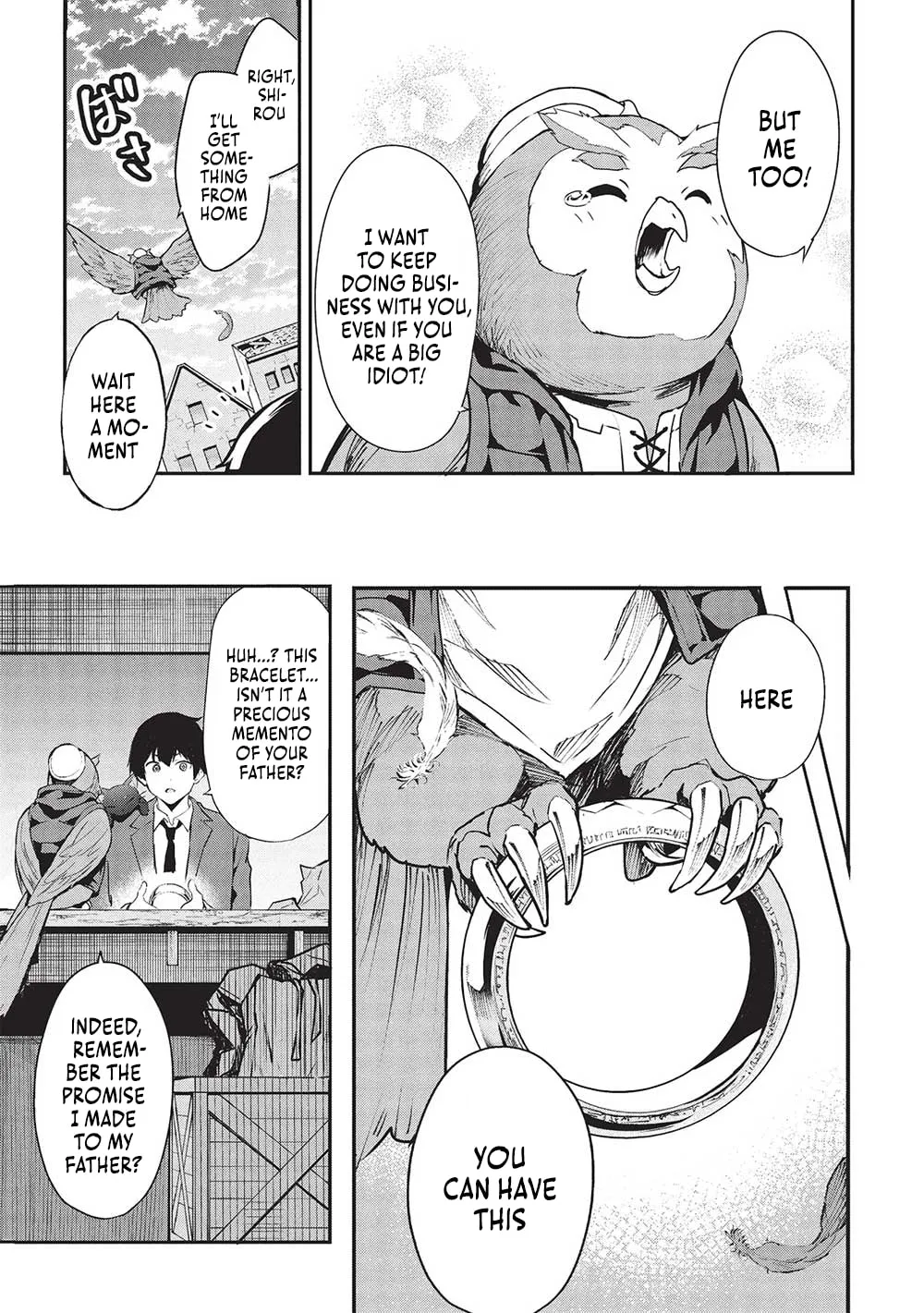 Peddler in Another World: I Can Go Back to My World Whenever I Want (Manga) Chapter 48 page 13 - 