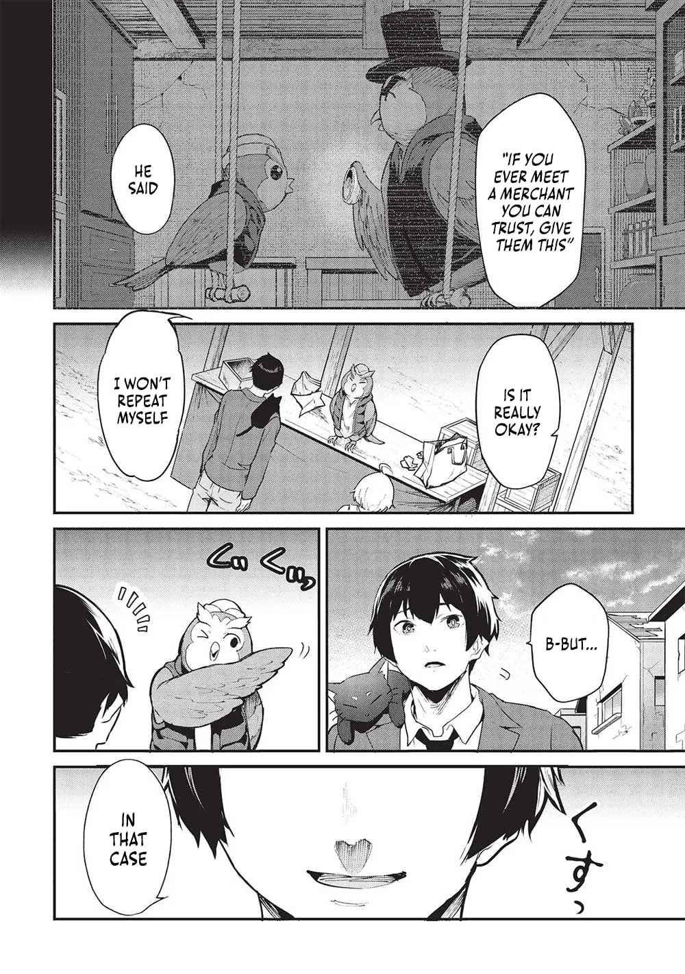 Peddler in Another World: I Can Go Back to My World Whenever I Want (Manga) Chapter 48 page 14 - 