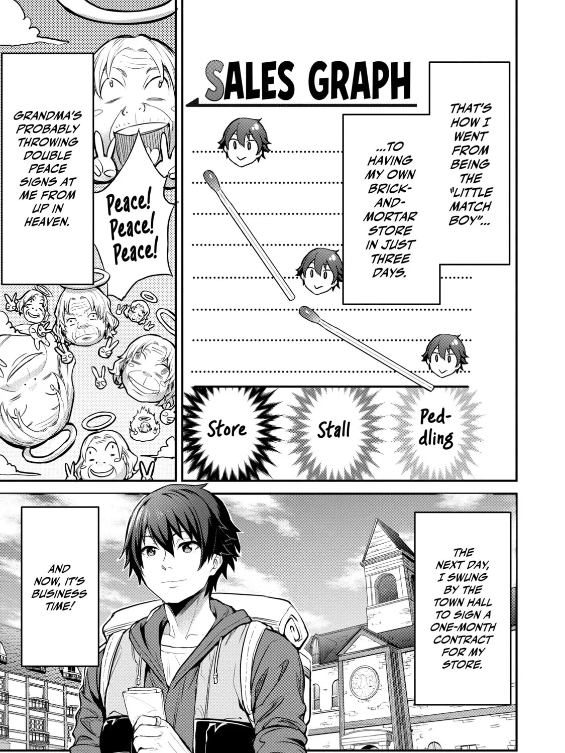 Peddler in Another World: I Can Go Back to My World Whenever I Want (Manga) Chapter 5.5 page 33 - 