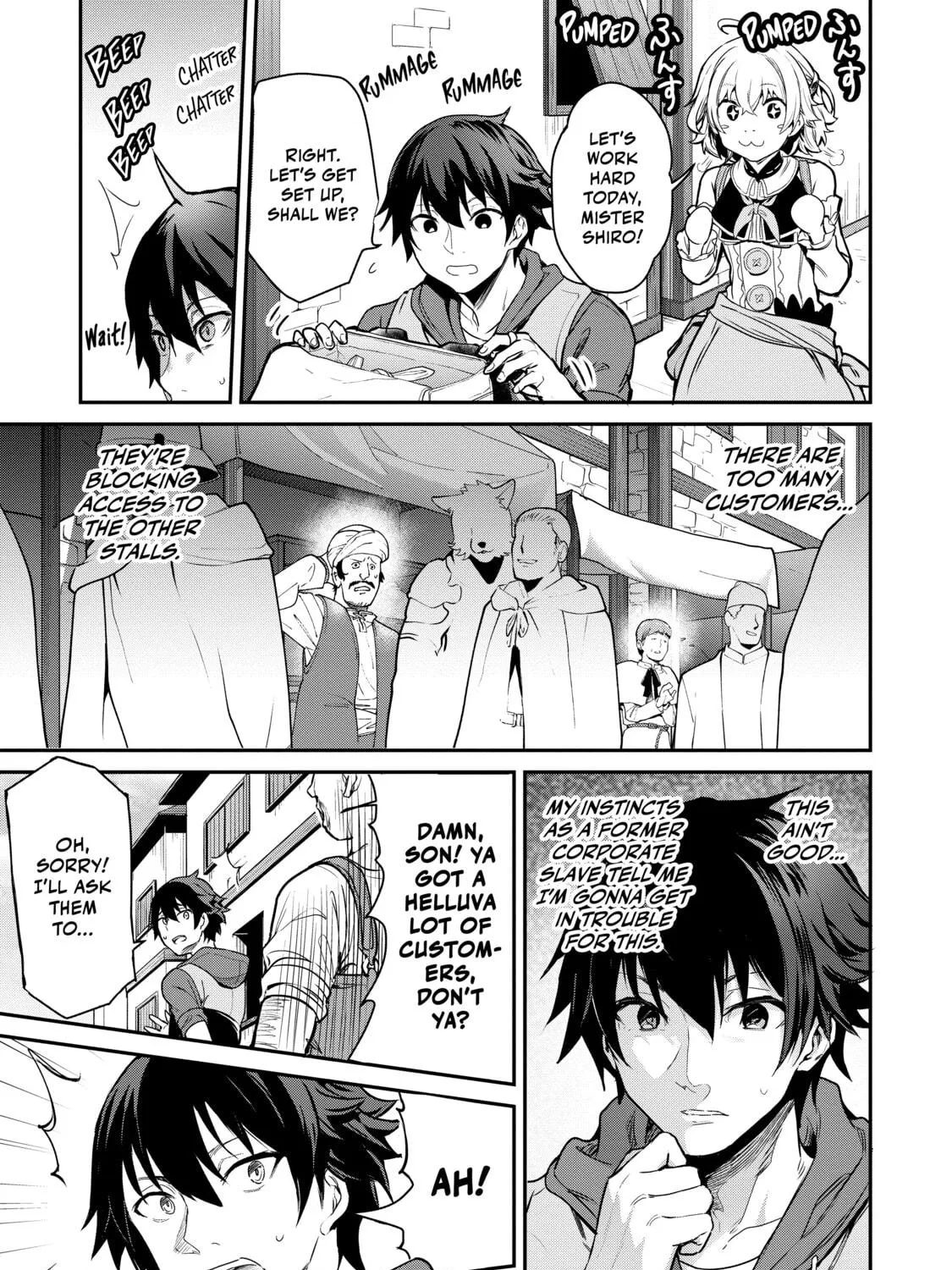 Peddler in Another World: I Can Go Back to My World Whenever I Want (Manga) Chapter 5 page 9 - 