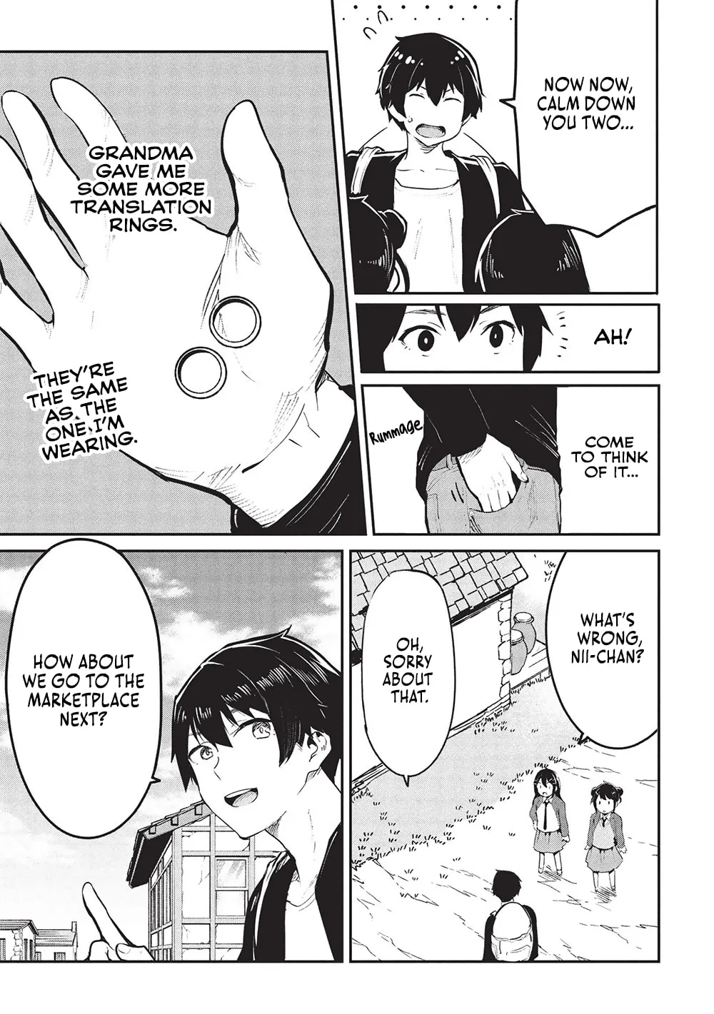 Peddler in Another World: I Can Go Back to My World Whenever I Want (Manga) Chapter 55 page 9 - 