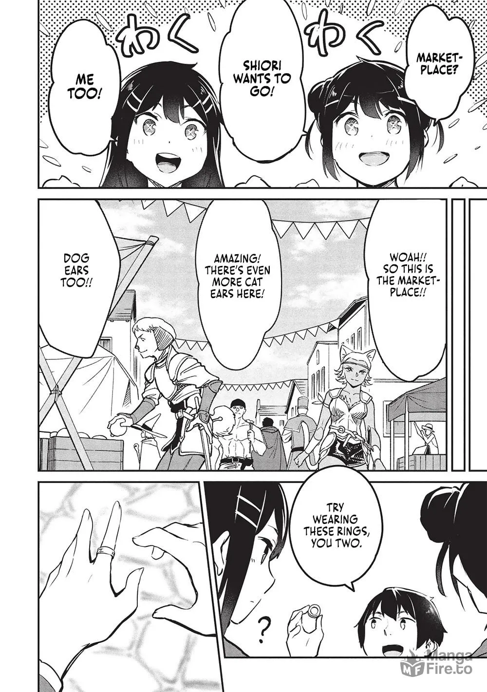 Peddler in Another World: I Can Go Back to My World Whenever I Want (Manga) Chapter 55 page 10 - 