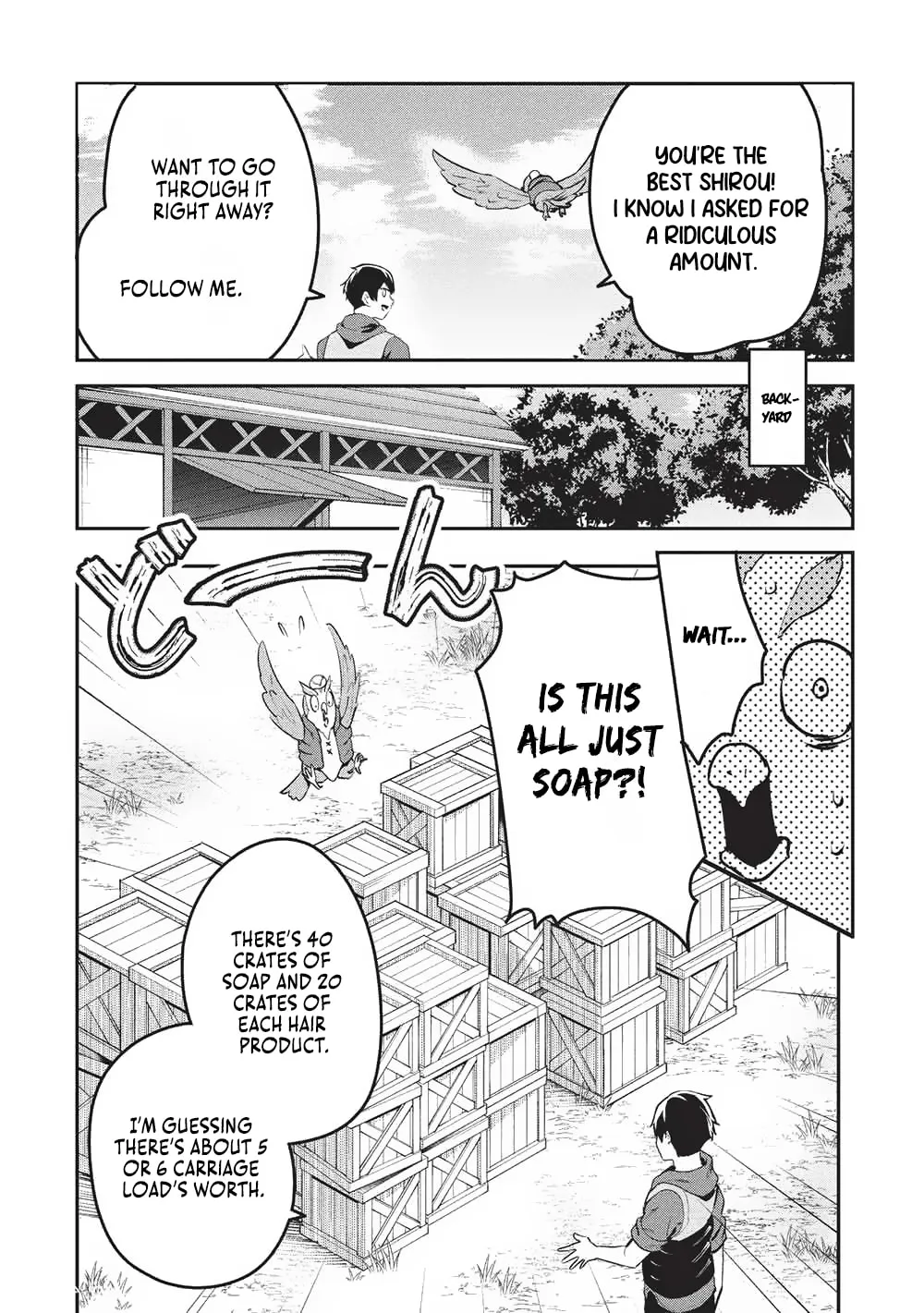 Peddler in Another World: I Can Go Back to My World Whenever I Want (Manga) Chapter 59 page 11 - 