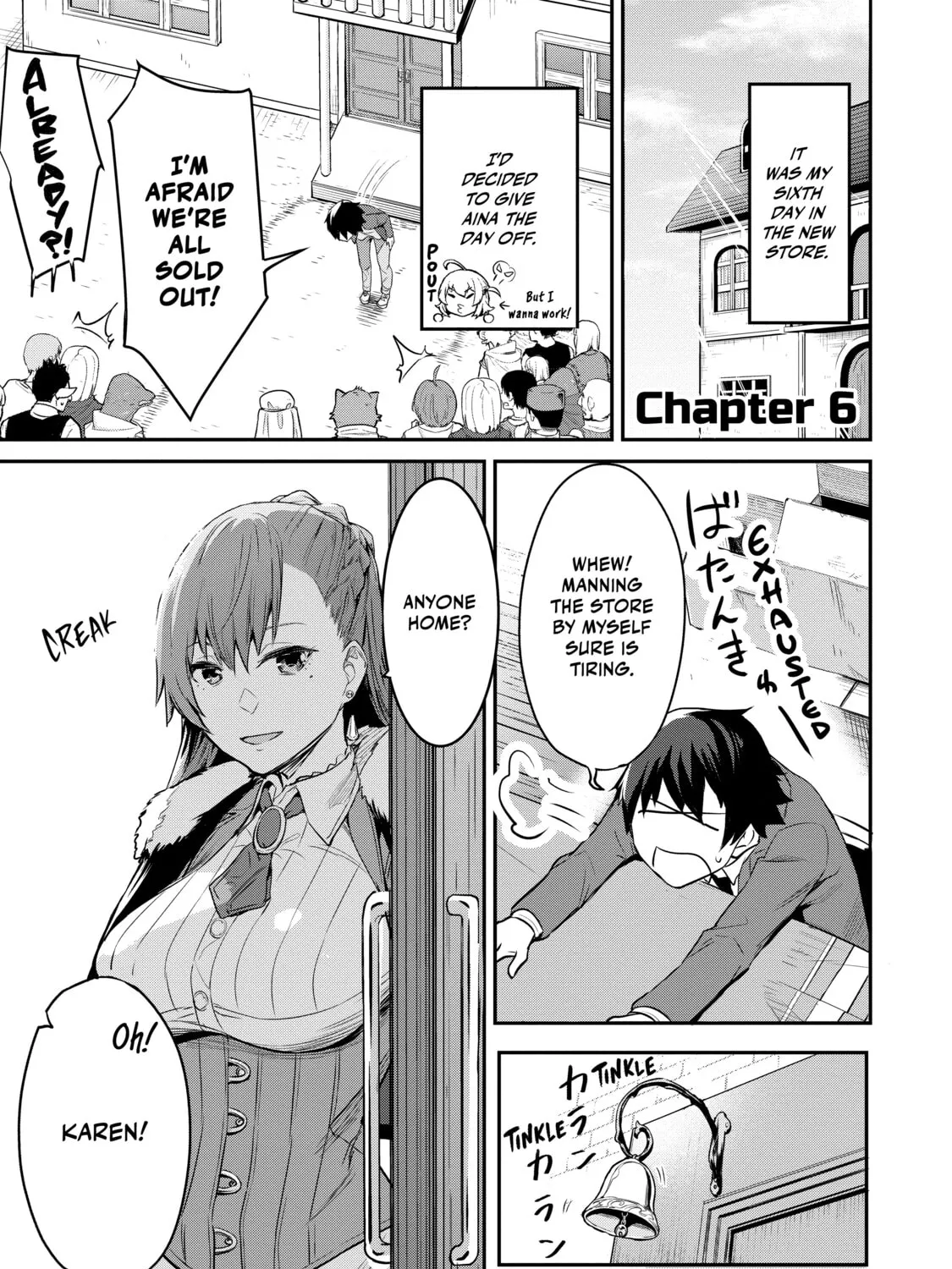 Peddler in Another World: I Can Go Back to My World Whenever I Want (Manga) Chapter 6 page 1 - 