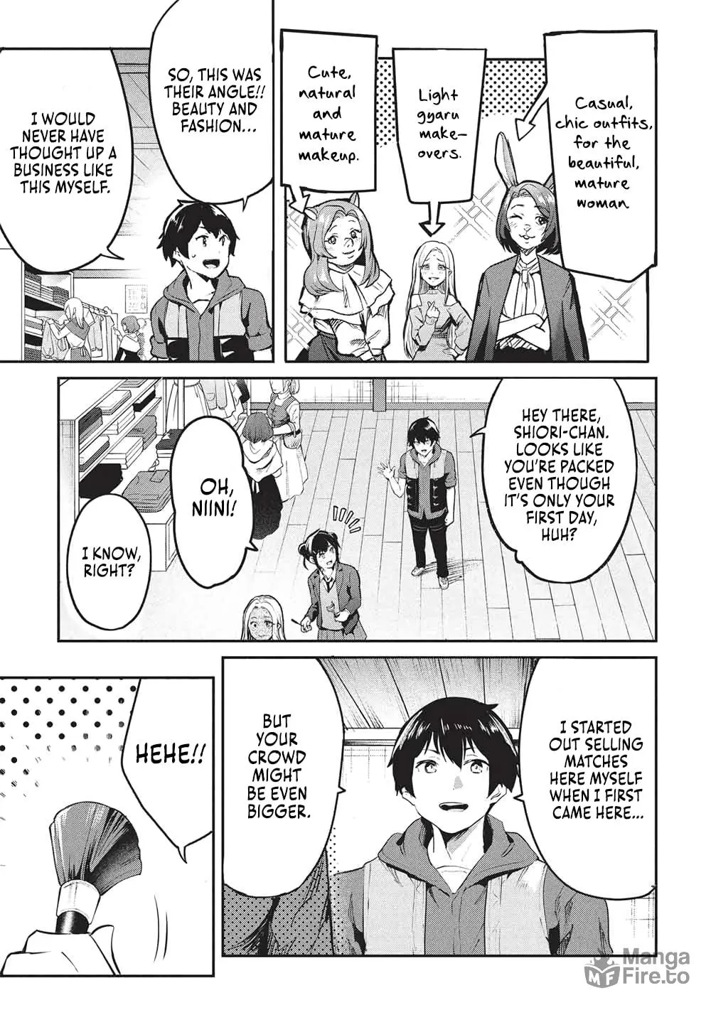 Peddler in Another World: I Can Go Back to My World Whenever I Want (Manga) Chapter 60 page 3 - 