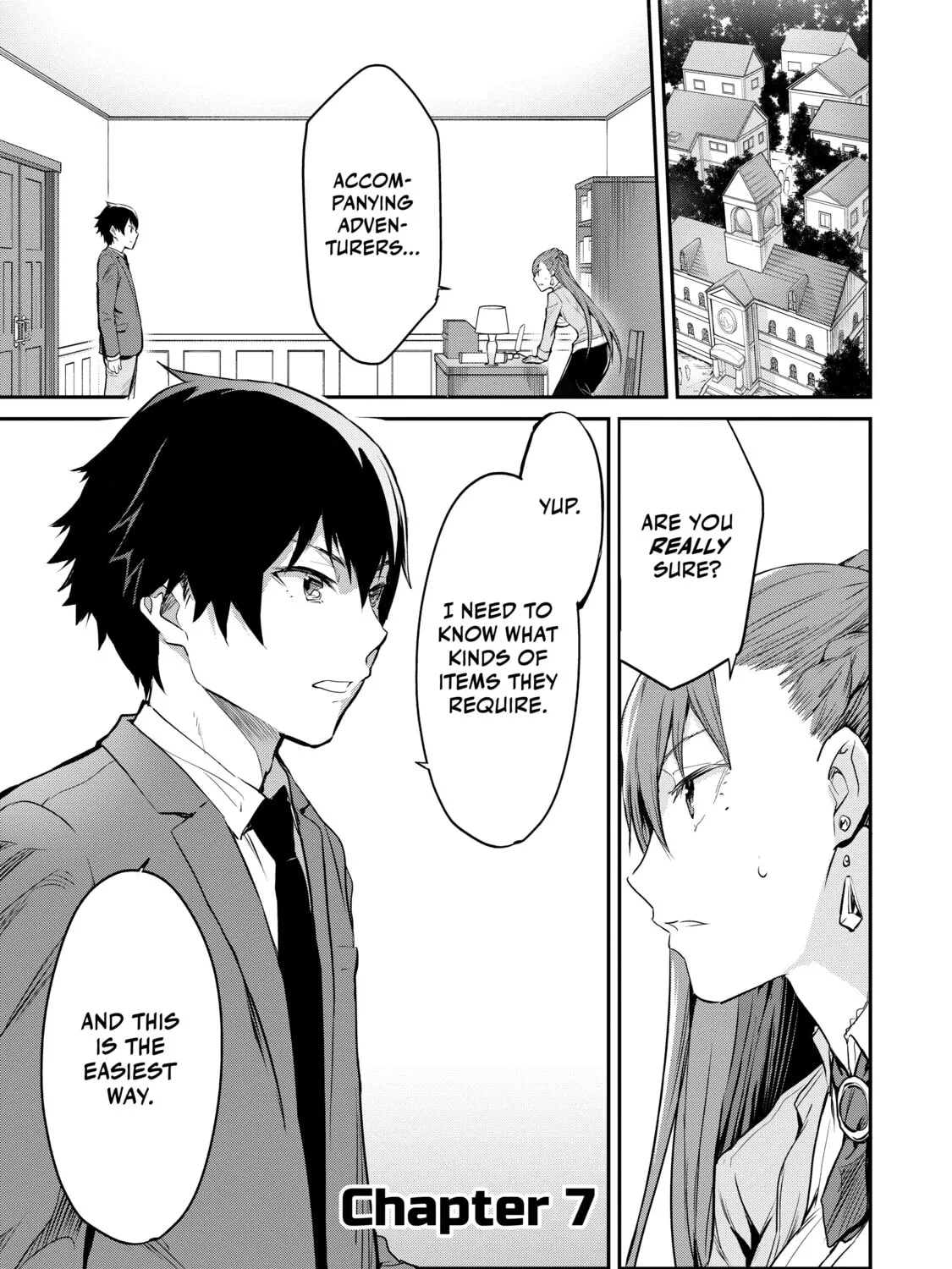 Peddler in Another World: I Can Go Back to My World Whenever I Want (Manga) Chapter 7 page 1 - 