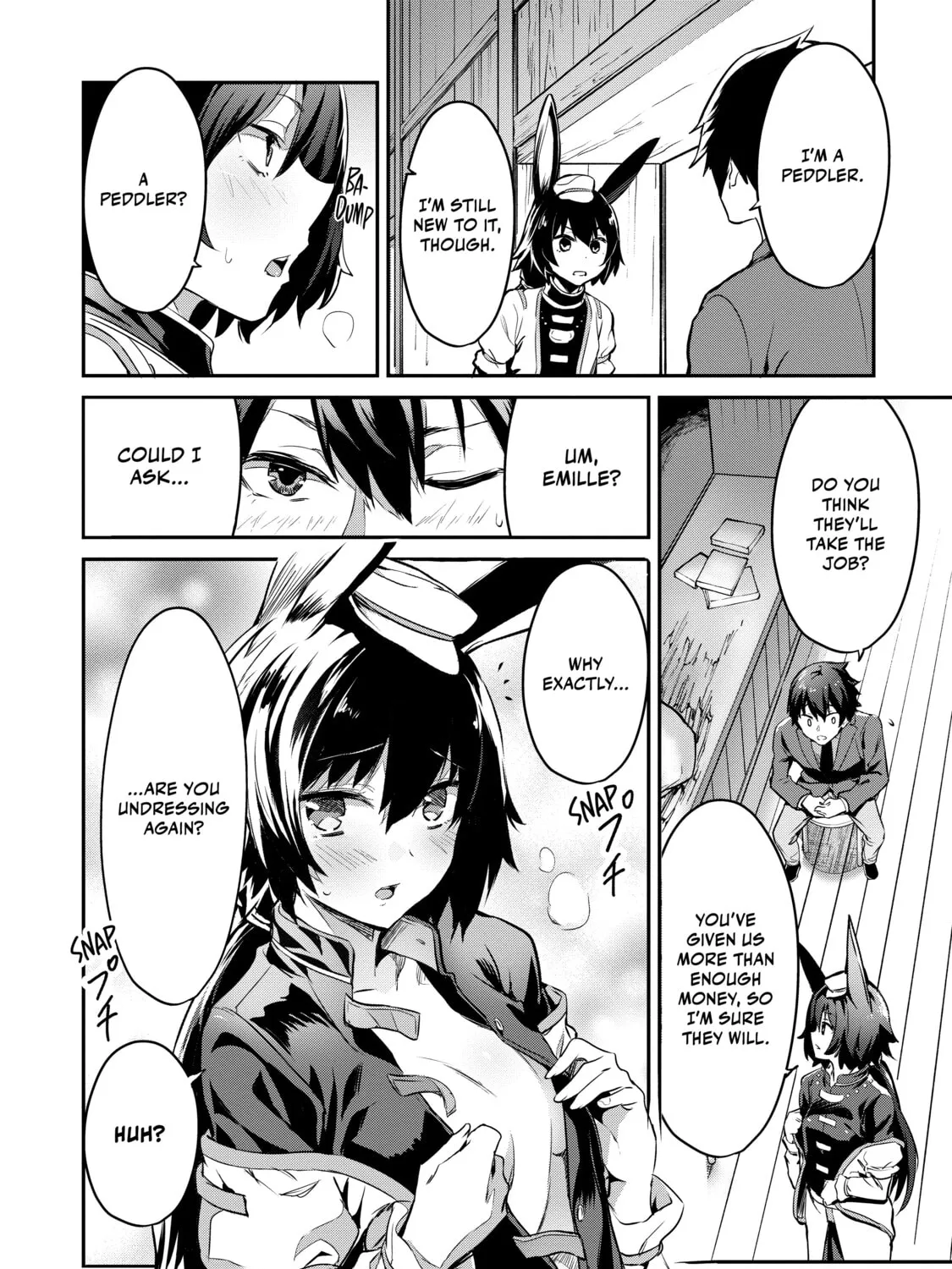 Peddler in Another World: I Can Go Back to My World Whenever I Want (Manga) Chapter 8.5 page 3 - 