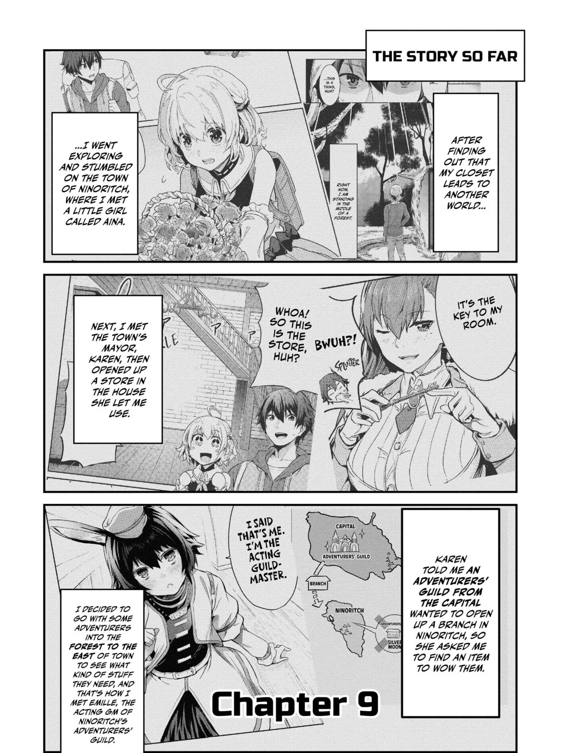 Peddler in Another World: I Can Go Back to My World Whenever I Want (Manga) Chapter 9 page 1 - 