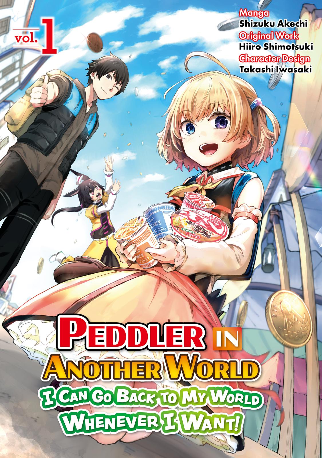 Peddler in Another World - I Can Go Back to My World Whenever I Want Chapter 1 page 1 - 