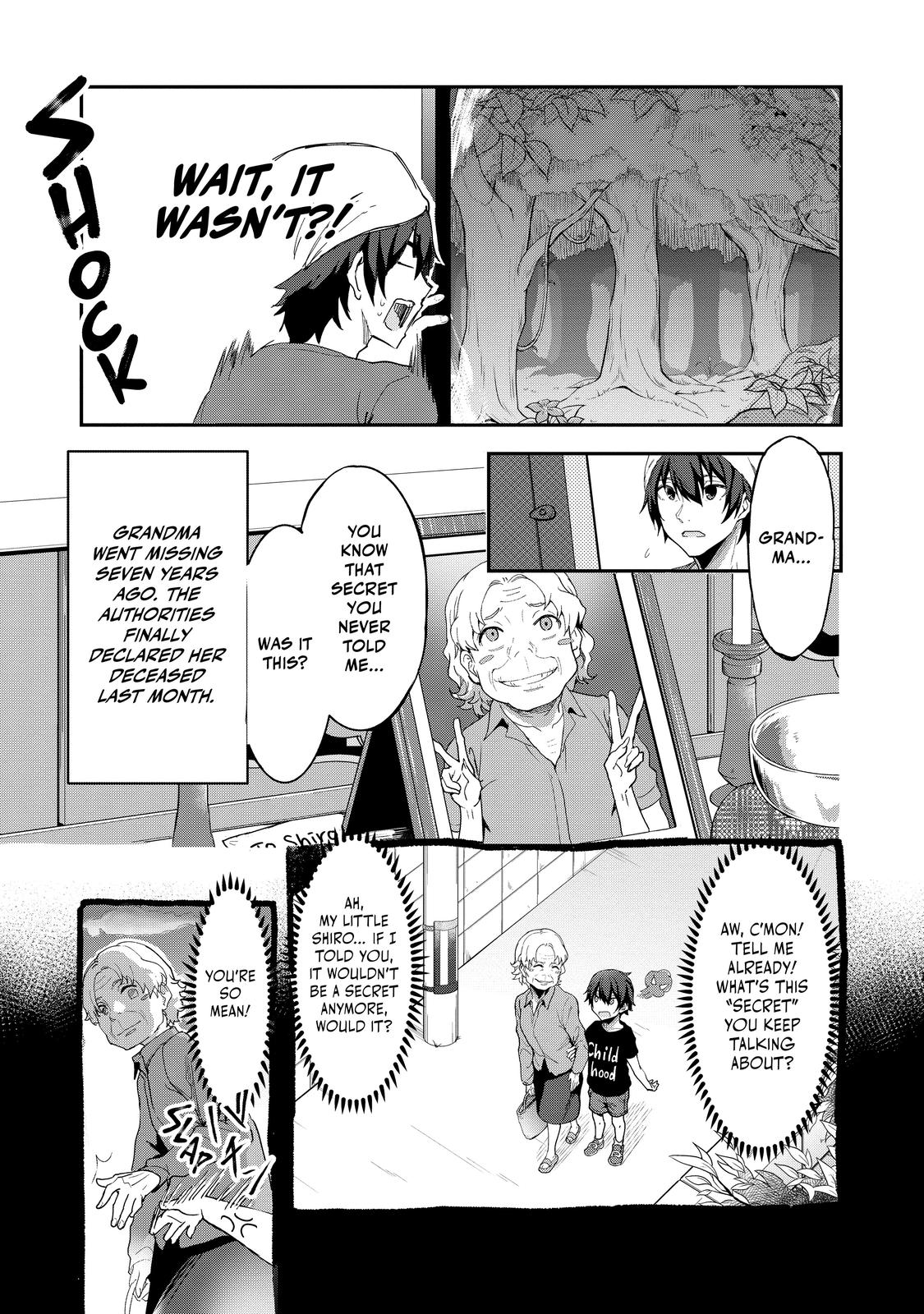 Peddler in Another World - I Can Go Back to My World Whenever I Want Chapter 1 page 11 - 