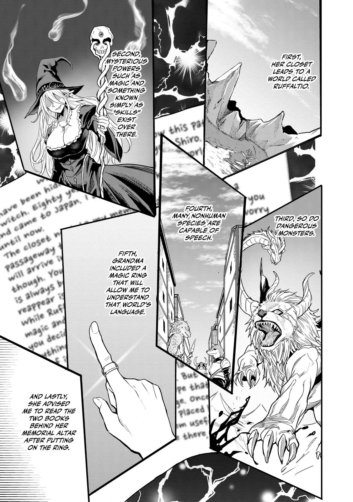 Peddler in Another World - I Can Go Back to My World Whenever I Want Chapter 1 page 13 - 