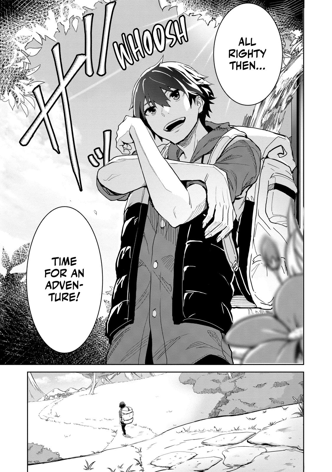 Peddler in Another World - I Can Go Back to My World Whenever I Want Chapter 1 page 17 - 