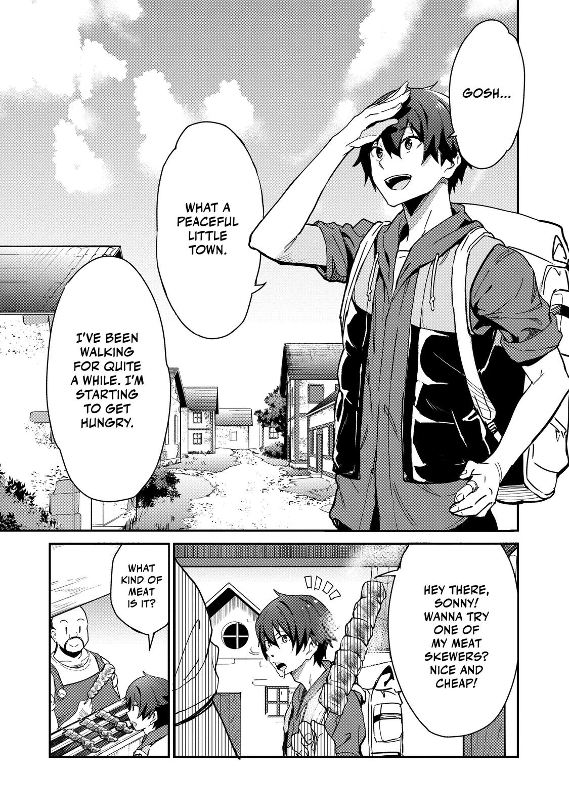 Peddler in Another World - I Can Go Back to My World Whenever I Want Chapter 1 page 19 - 